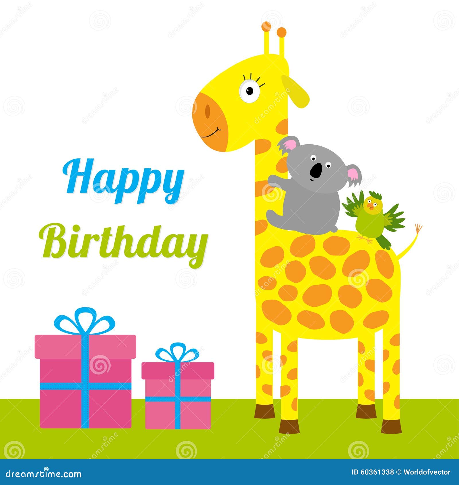 Carte De Joyeux Anniversaire Avec La Girafe Le Koala Et Le Perroquet Mignons Conception Plate De Fond Regle De Bebe De Giftbox Illustration De Vecteur Illustration Du Mignons Giftbox Carte De Joyeux Anniversaire Avec La Girafe Le Koala Et Le Perroquet Mignons Conception Plate De Fond Regle De Bebe De Giftbox Illustration De Vecteur Illustration Du Mignons Giftbox