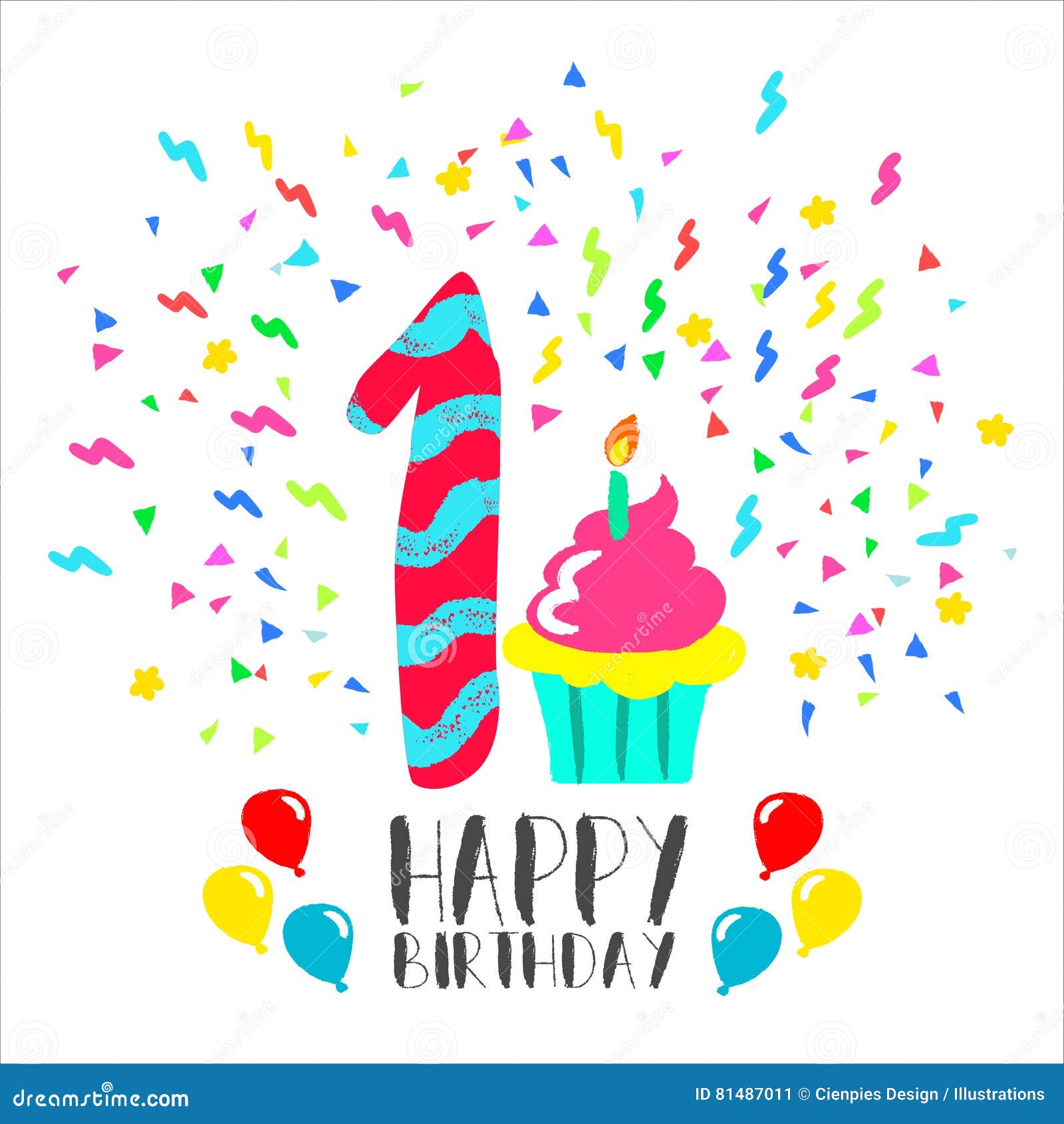 Carte De Joyeux Anniversaire Pour L Art De Partie D Amusement De Bebe De 1 An Illustration De Vecteur Illustration Du Plat Illustration Carte De Joyeux Anniversaire Pour L Art De Partie D Amusement De Bebe De 1 An Illustration De Vecteur Illustration Du Plat Illustration
