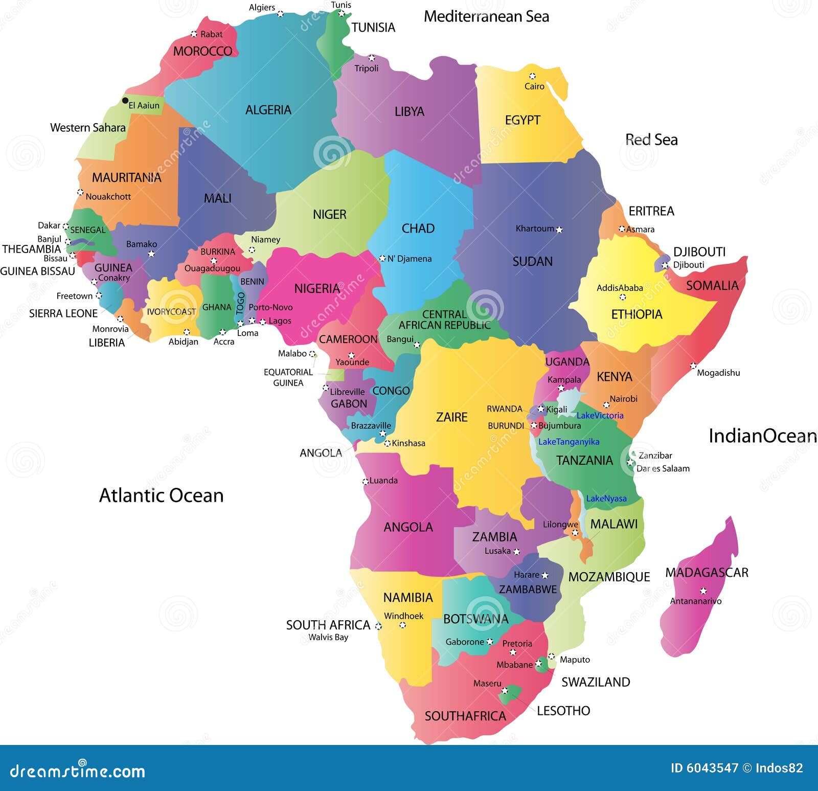 Info • image continent africain