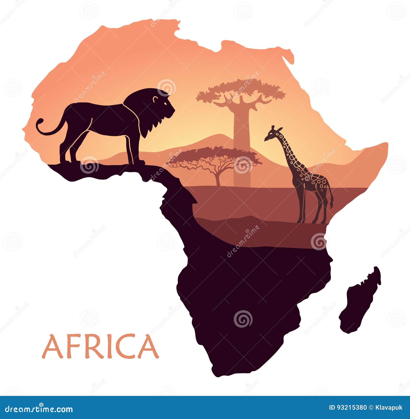 Carte De L Afrique Avec Le Paysage Du Coucher Du Soleil Dans La Savane Le Lion La Girafe Le Baobab Et L Acacia Fond De Vecteur Illustration De Vecteur Illustration Du Savane Coucher Carte De L Afrique Avec Le Paysage Du Coucher Du Soleil Dans La Savane Le Lion La Girafe Le Baobab Et L Acacia Fond De Vecteur Illustration De Vecteur Illustration Du Savane Coucher