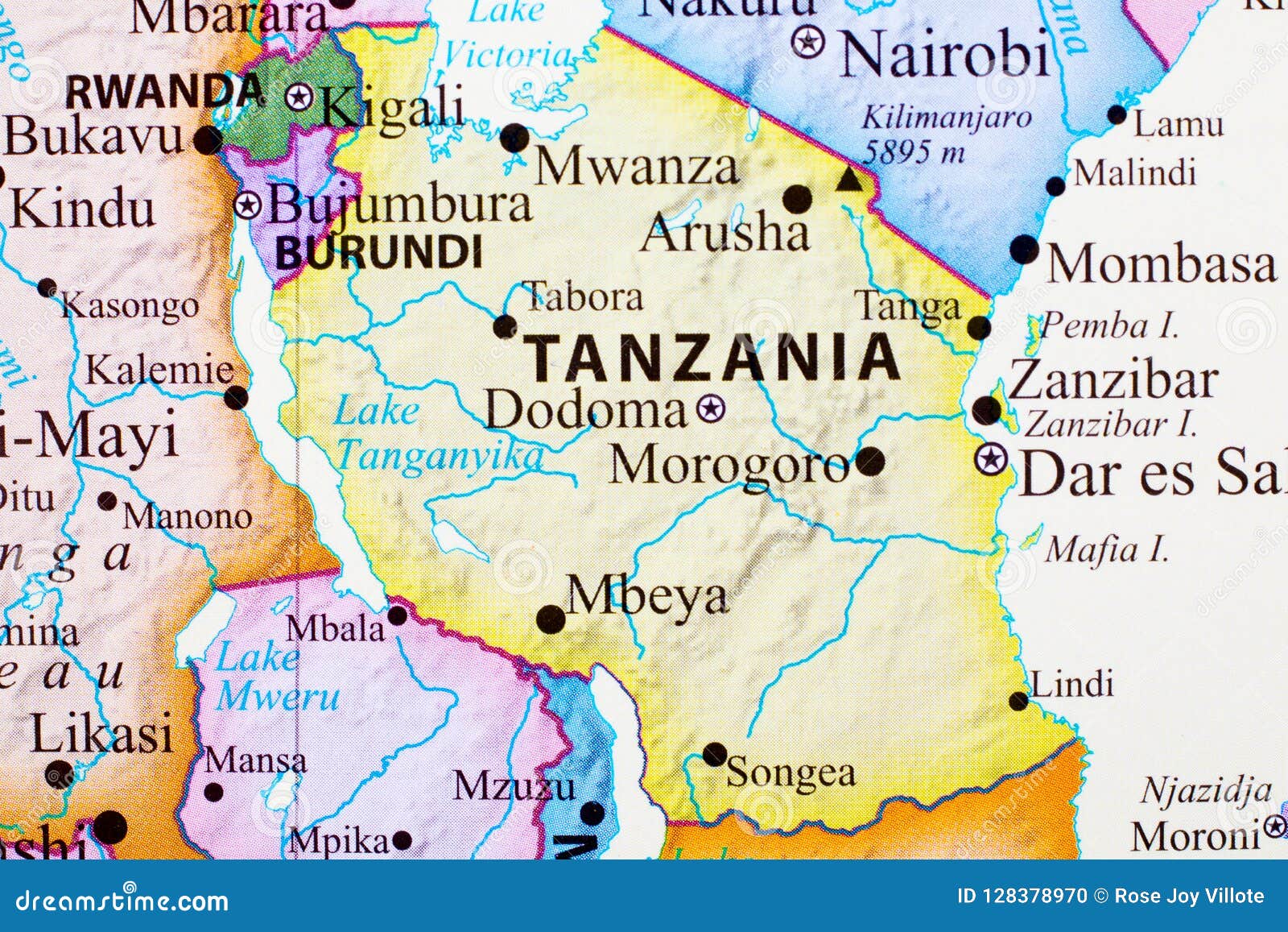 CARTE TANZANIA