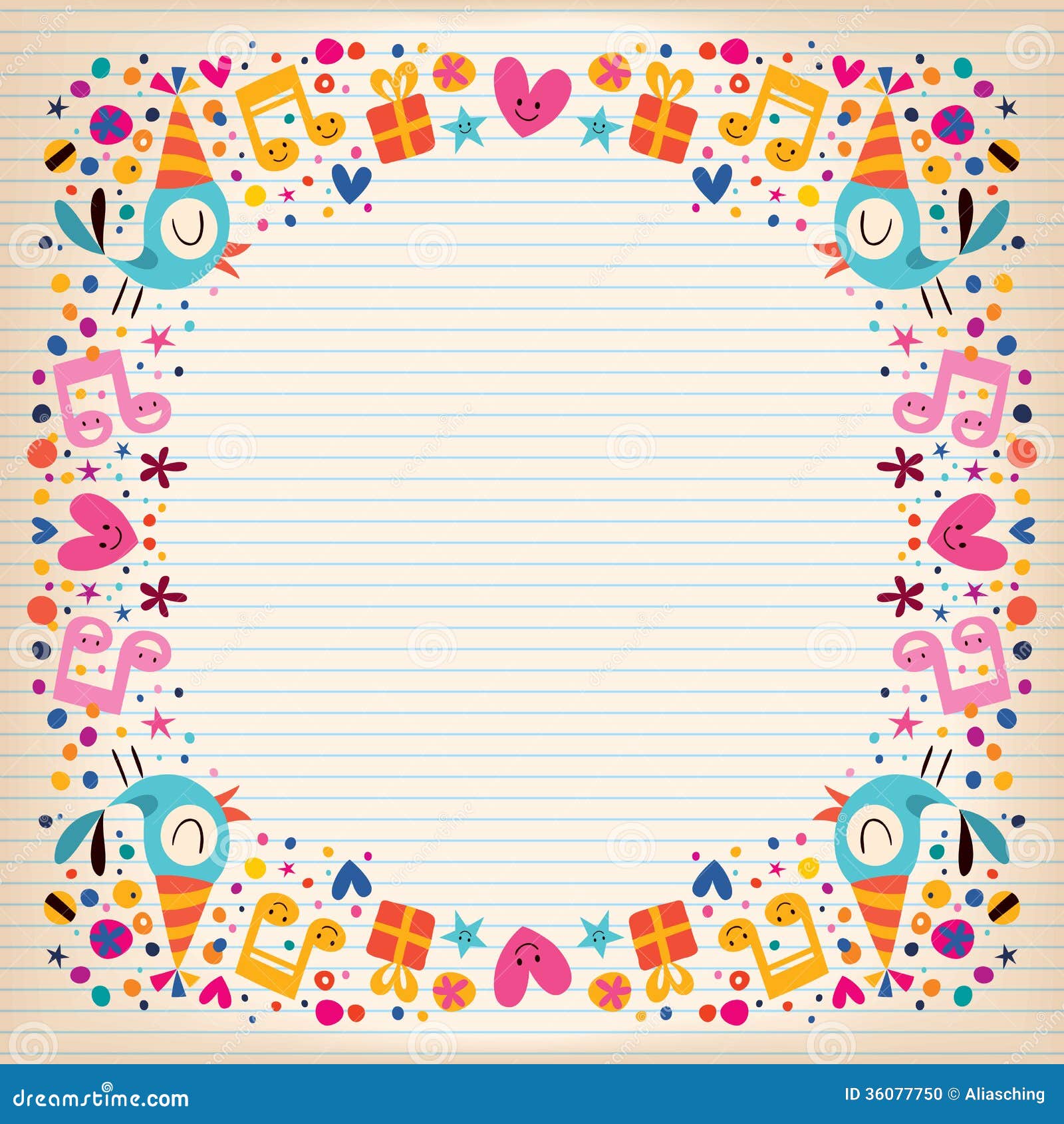 Carte De Papier Rayee Par Frontiere De Joyeux Anniversaire Illustration De Vecteur Illustration Du Papier Joyeux Carte De Papier Rayee Par Frontiere De Joyeux Anniversaire Illustration De Vecteur Illustration Du Papier Joyeux