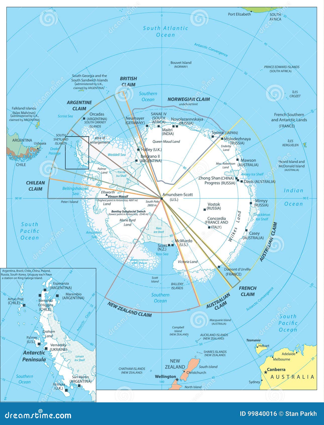 Carte De Region Arctique Illustration De Vecteur Illustration Du Cercle
