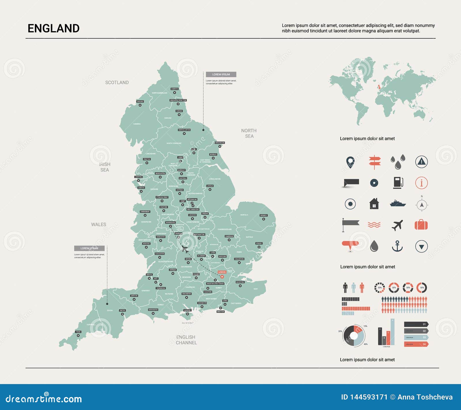 Carte de Londres (Angleterre) : Plan détaillé gratuit et en