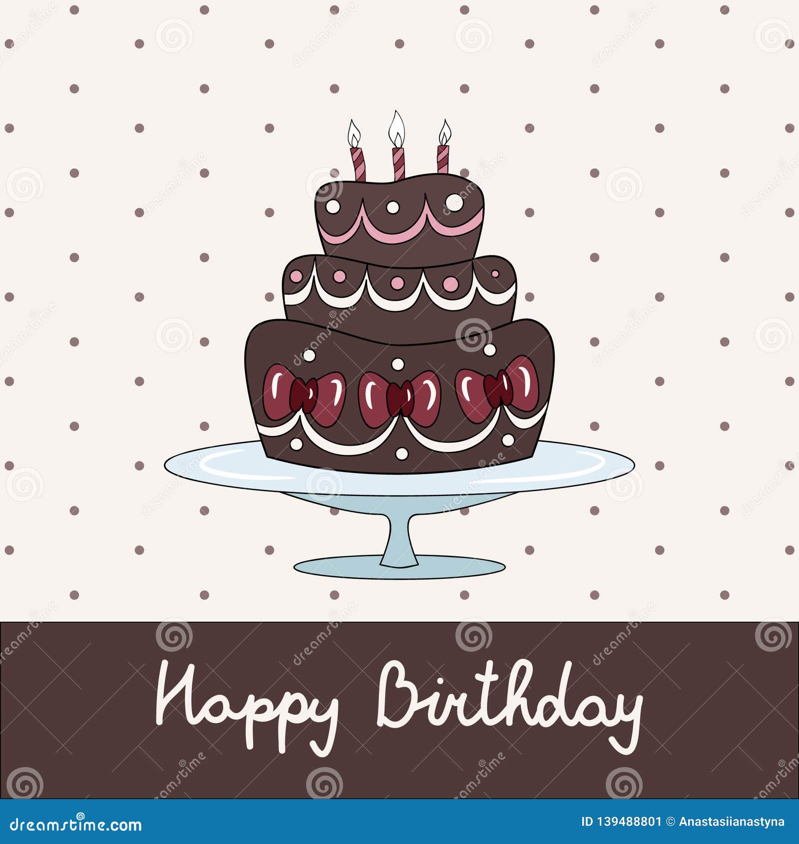 Carte De Voeux D Anniversaire Avec Le Gateau De Chocolat Illustration De Vecteur Illustration Du Anniversaire Gateau Carte De Voeux D Anniversaire Avec Le Gateau De Chocolat Illustration De Vecteur Illustration Du Anniversaire Gateau