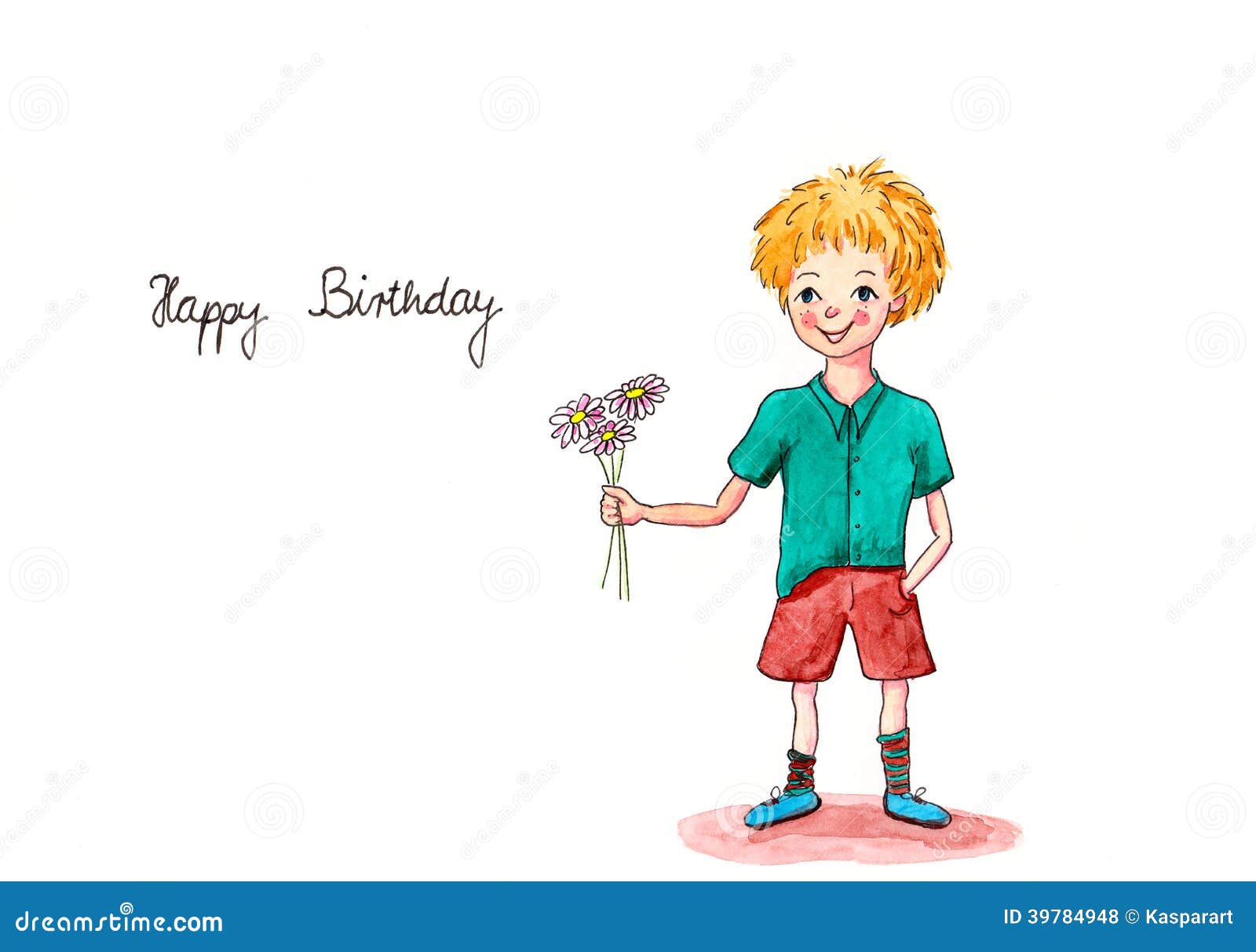 Carte De Voeux D Aquarelle De Garcon D Anniversaire Illustration Stock Illustration Du Carte Garcon Carte De Voeux D Aquarelle De Garcon D Anniversaire Illustration Stock Illustration Du Carte Garcon