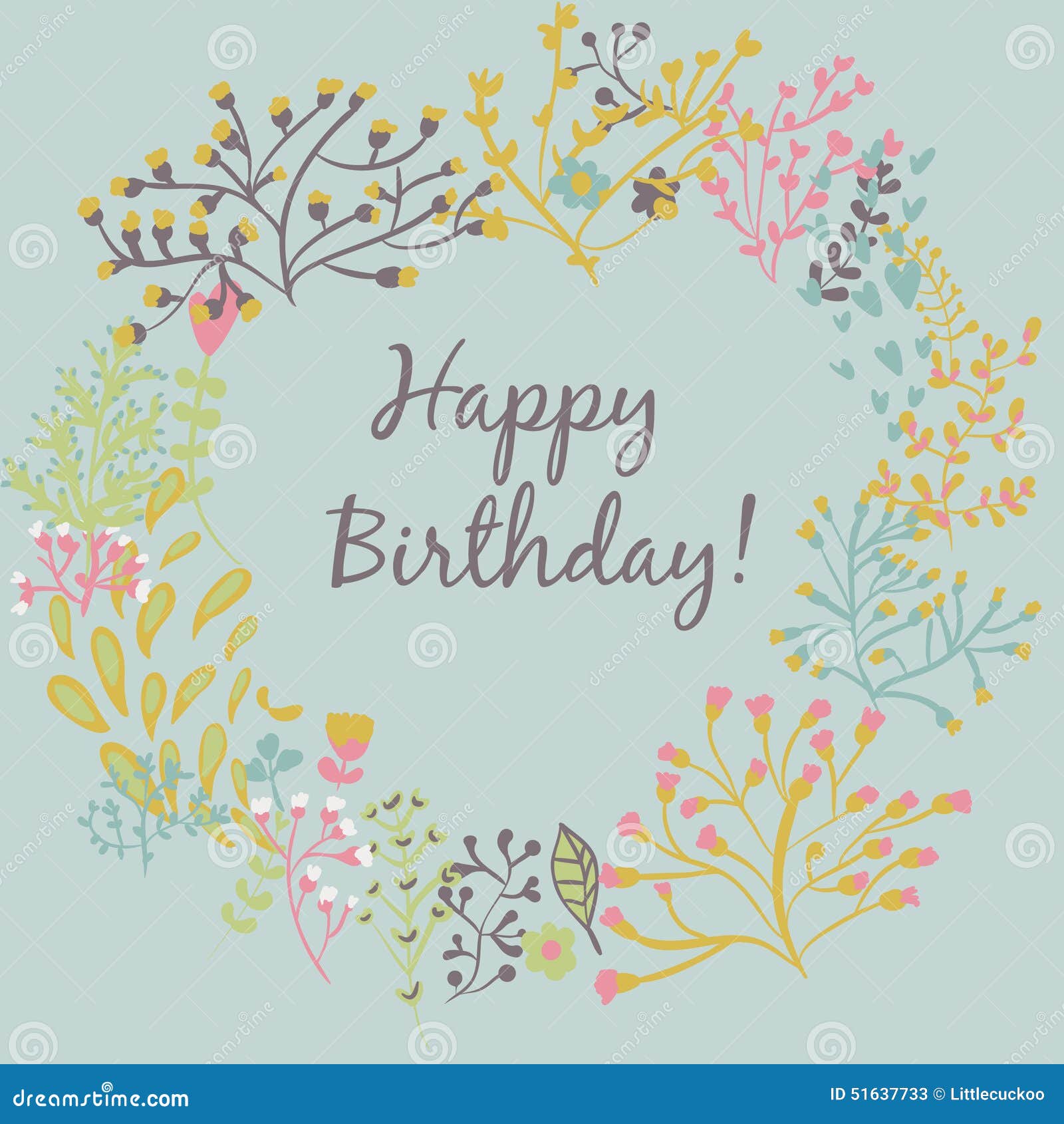 Carte De Voeux De Joyeux Anniversaire Cadre Floral De Cercle Illustration De Vecteur Illustration Du Joyeux Floral Carte De Voeux De Joyeux Anniversaire Cadre Floral De Cercle Illustration De Vecteur Illustration Du Joyeux Floral