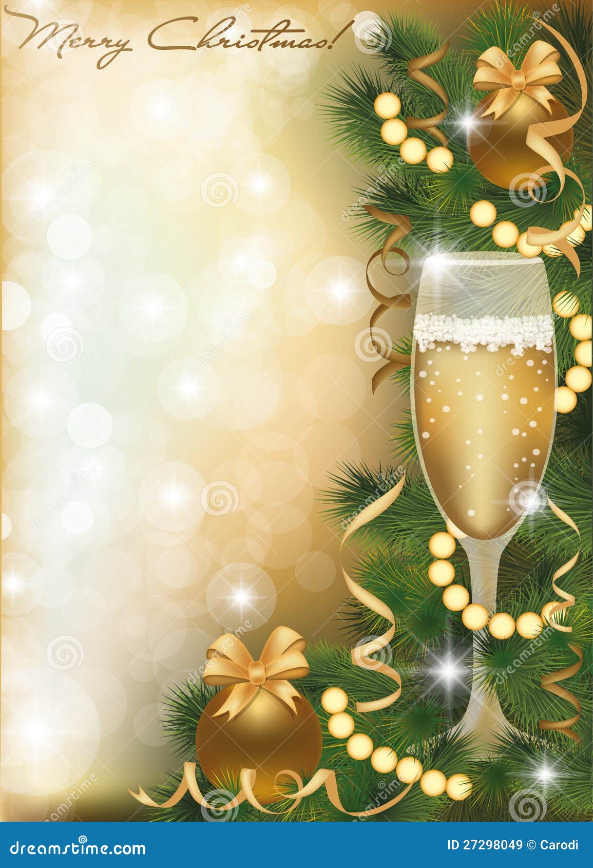 Carte De Voeux De Joyeux Noel Avec Le Champagne Illustration De Vecteur Illustration Du Champagne Carte Carte De Voeux De Joyeux Noel Avec Le Champagne Illustration De Vecteur Illustration Du Champagne Carte