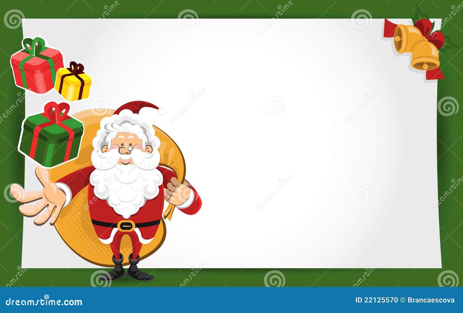 Carte De Voeux De Noel Du Pere Noel Illustration De Vecteur Illustration Du Humain Barbe Carte De Voeux De Noel Du Pere Noel Illustration De Vecteur Illustration Du Humain Barbe