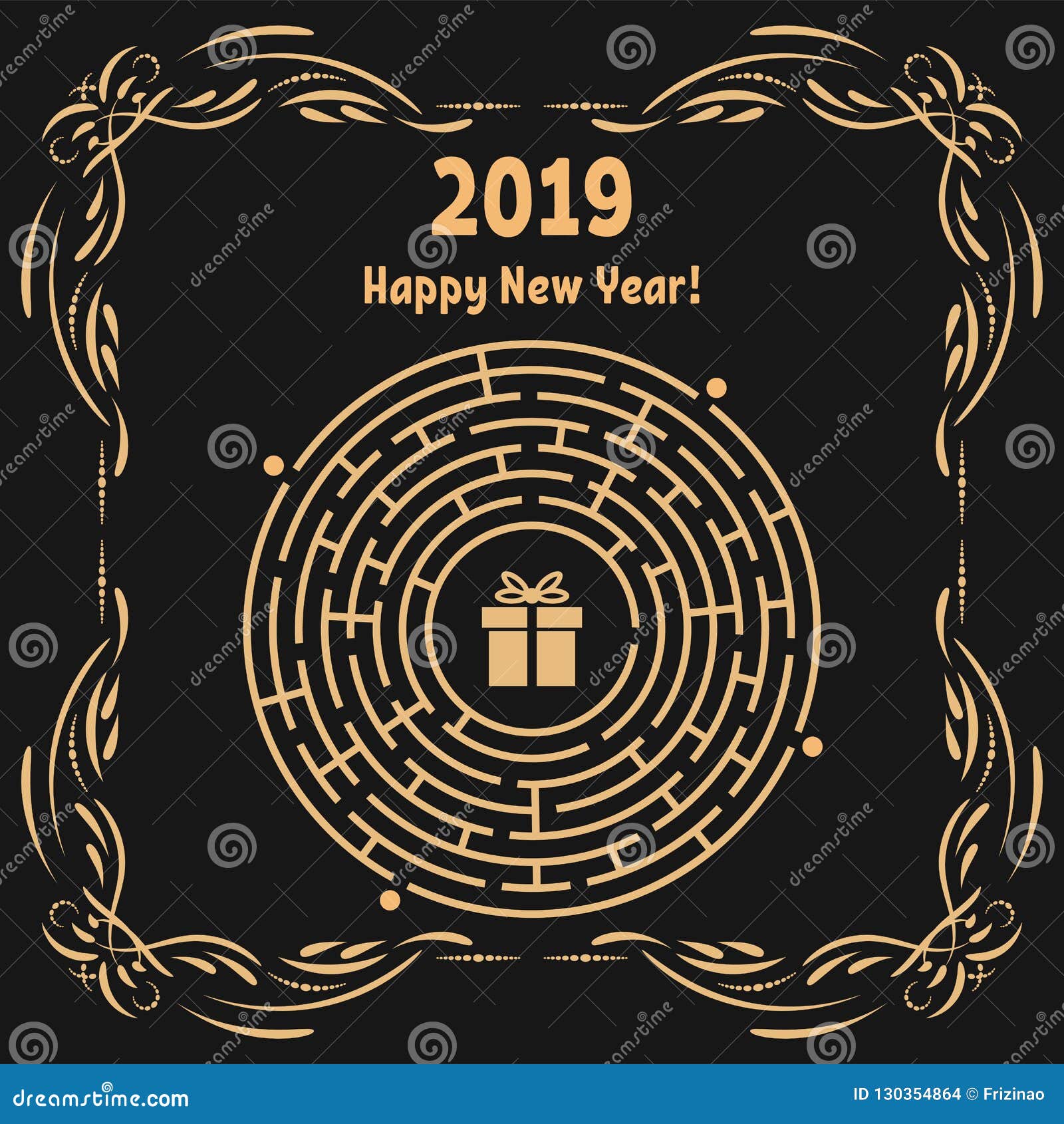 Carte De Voeux De Nouvelle Annee Avec Un Labyrinthe Rond Trouvez Le Chemin Droit Au Cadeau Jeu Pour Des Gosses Puzzle Pour Des En Illustration De Vecteur Illustration Du Image Loisirs Carte De Voeux De Nouvelle Annee Avec Un Labyrinthe Rond Trouvez Le Chemin Droit Au Cadeau Jeu Pour Des Gosses Puzzle Pour Des En Illustration De Vecteur Illustration Du Image Loisirs