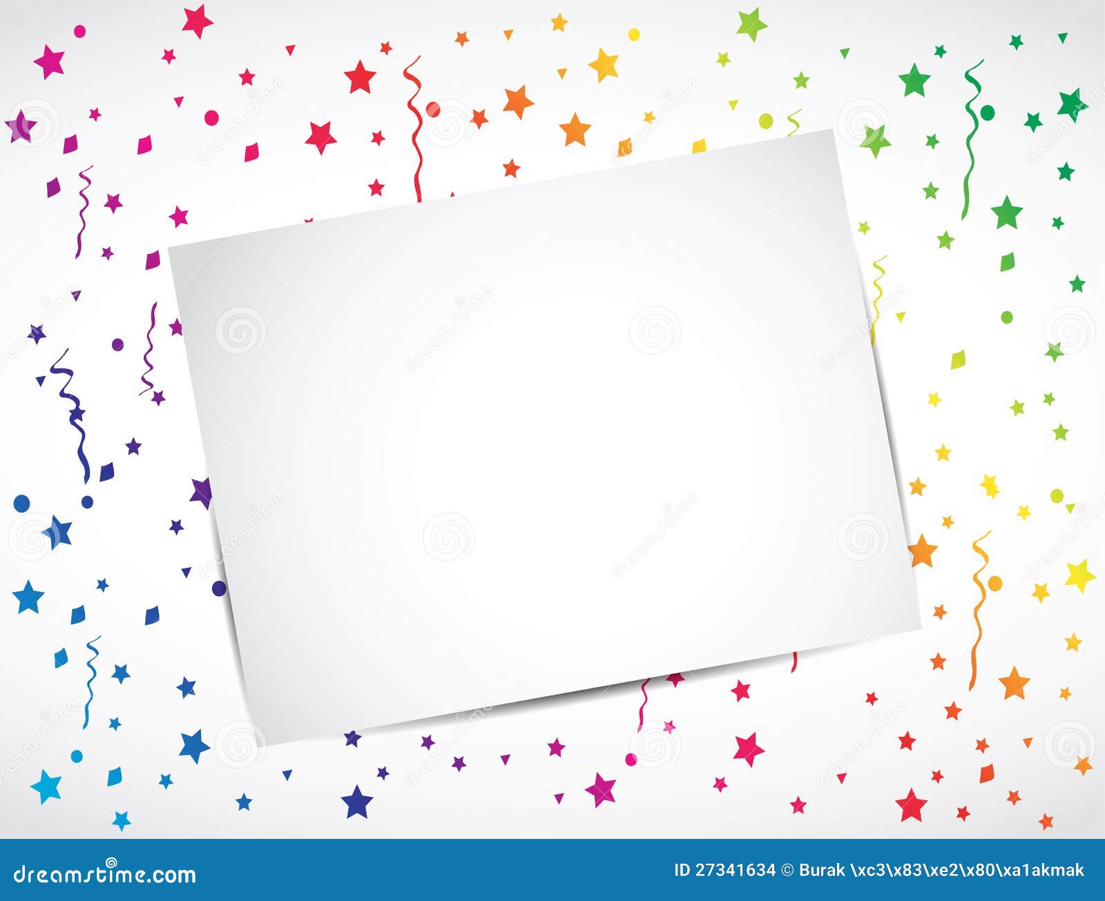 Carte De Voeux Vierge Concept Multicolore De Confettis Illustration De Vecteur Illustration Du Noel Illustration Carte De Voeux Vierge Concept Multicolore De Confettis Illustration De Vecteur Illustration Du Noel Illustration