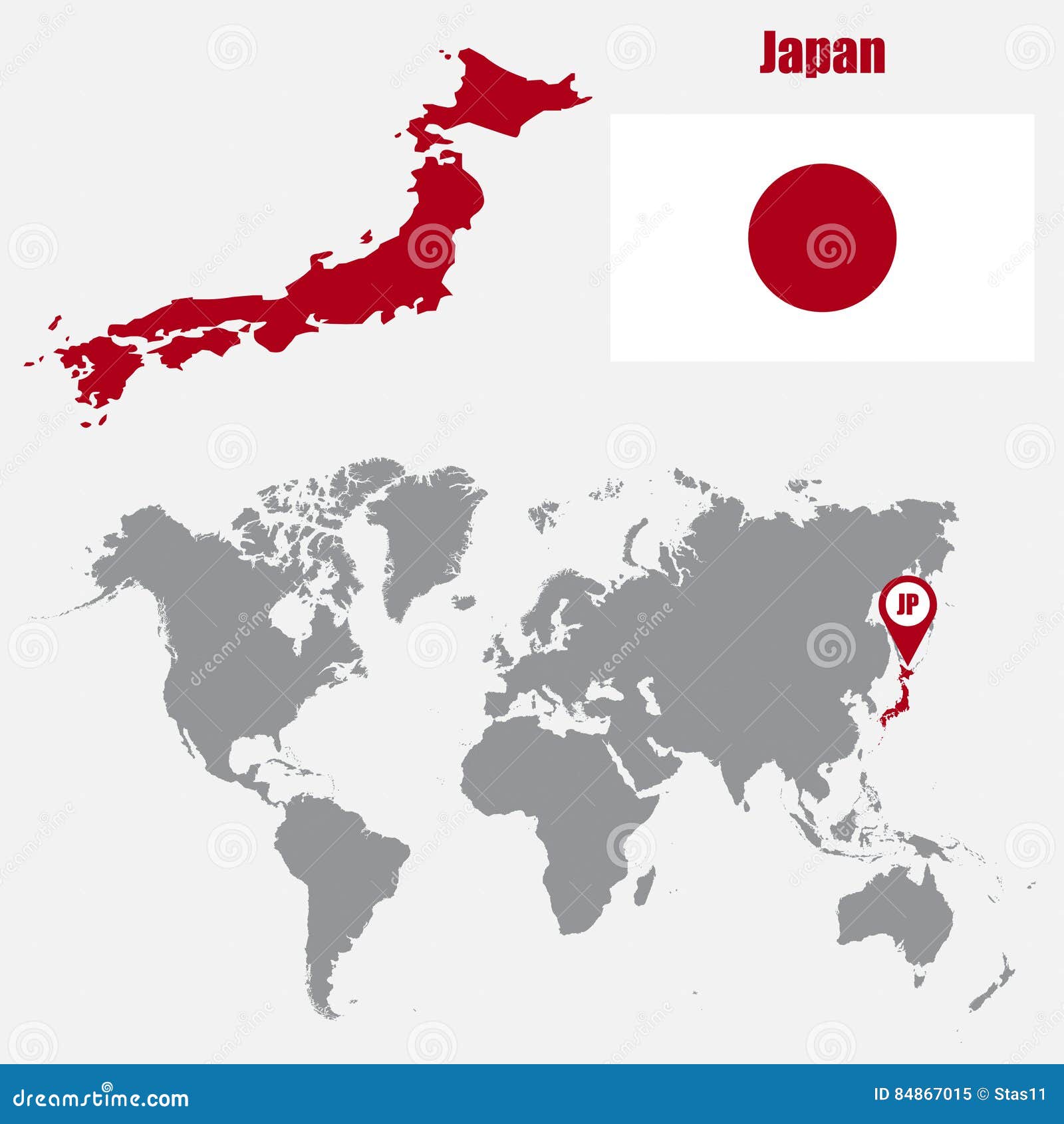 japon carte du monde