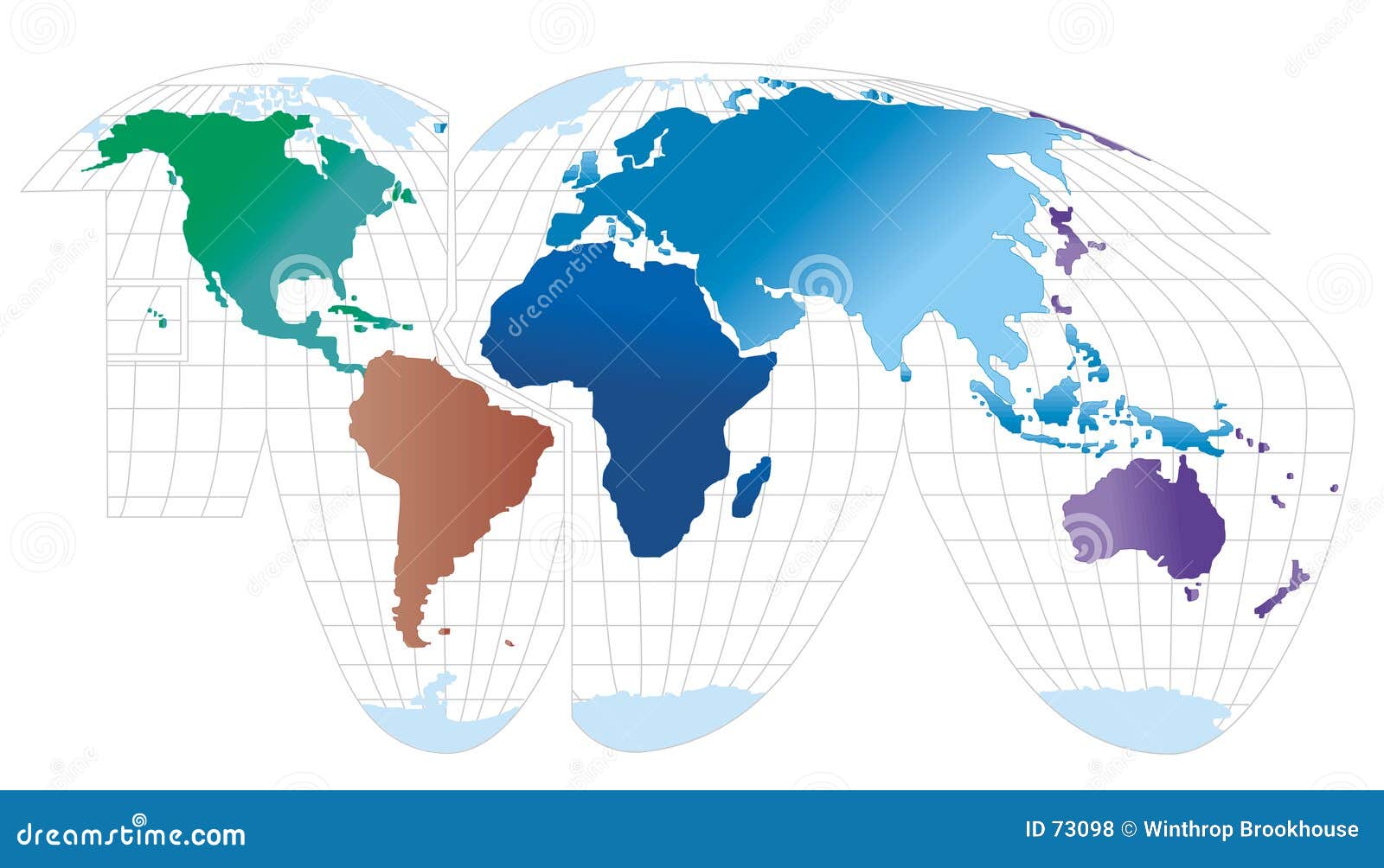 Carte Du Monde Illustration Stock Illustration Du Vacances