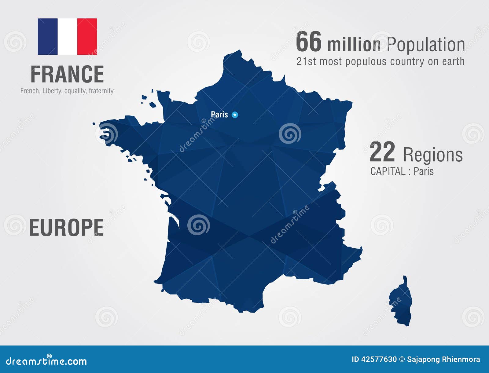 Carte Du Monde De Frances Avec Une Texture De Diamant De