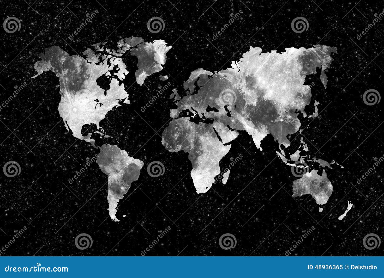 photo du monde et de la lune