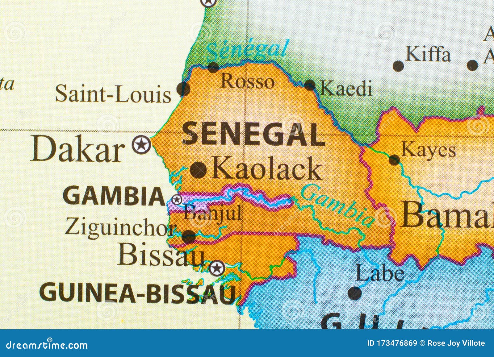 Carte Du Senegal Image Stock Image Du Territoire Explorez Carte Du Senegal Image Stock Image Du Territoire Explorez