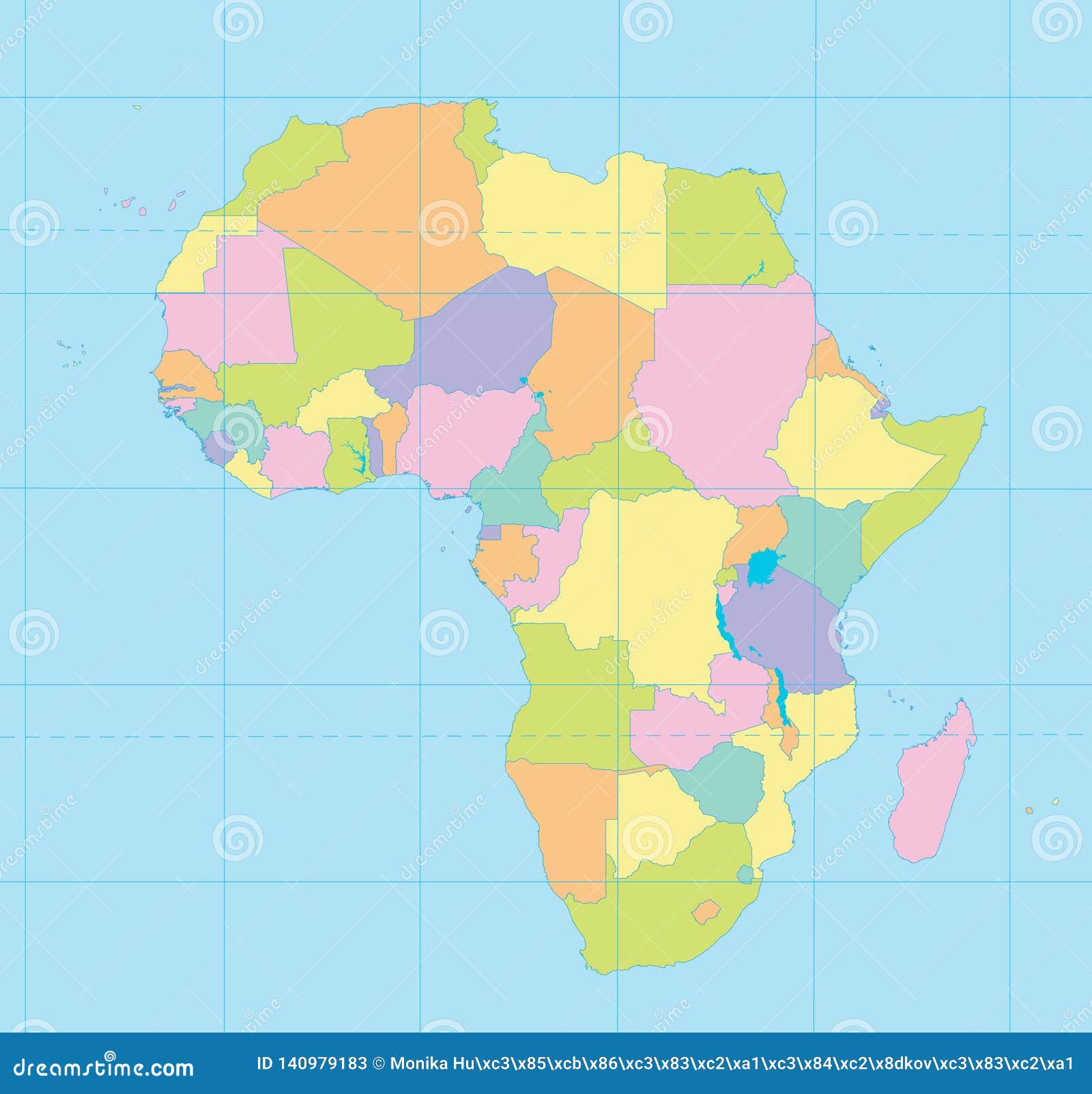 ville afrique map