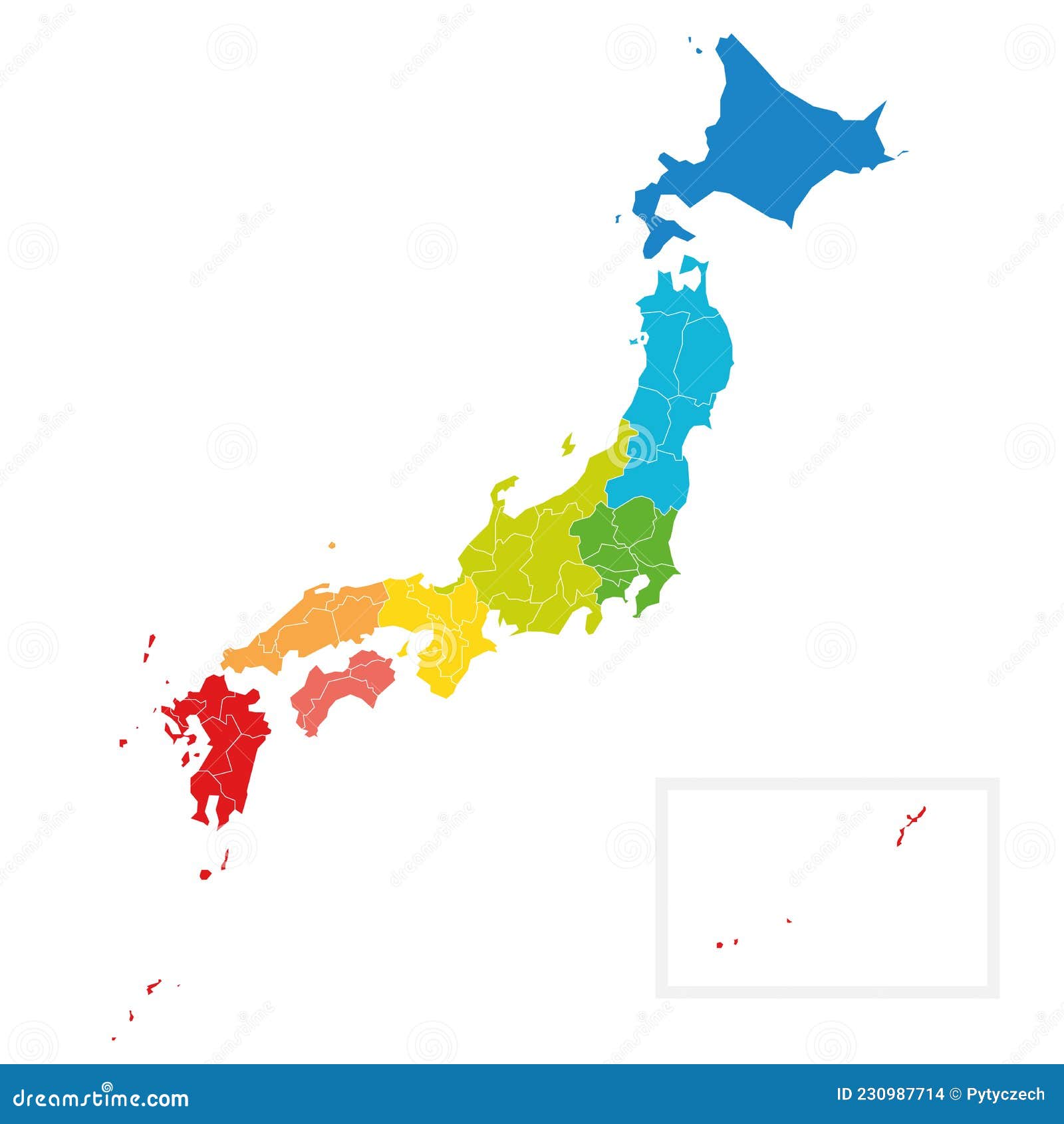 Les régions du Japon