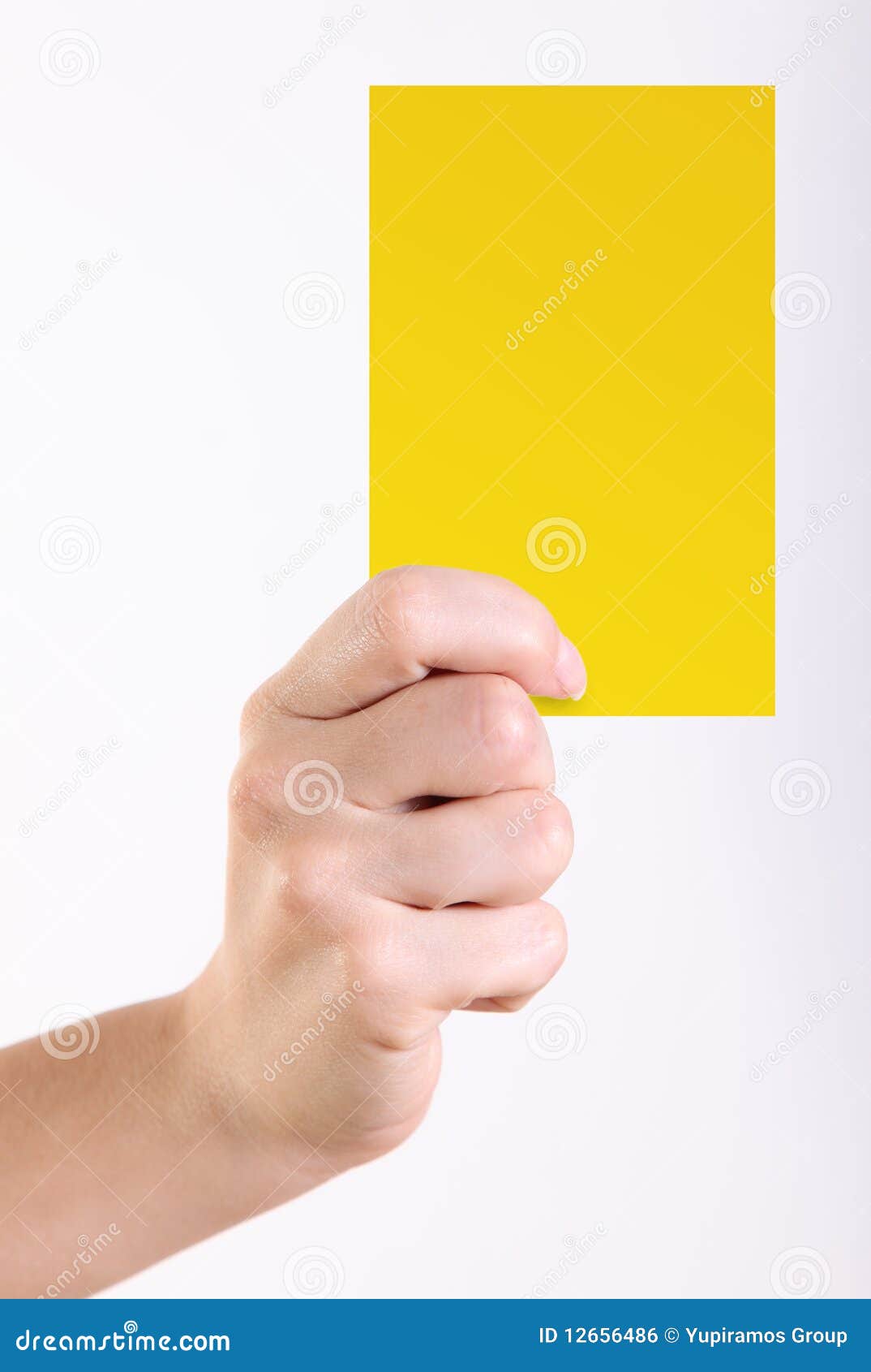 Carte Jaune Photo Stock Image Du Papier Isolement Emploi