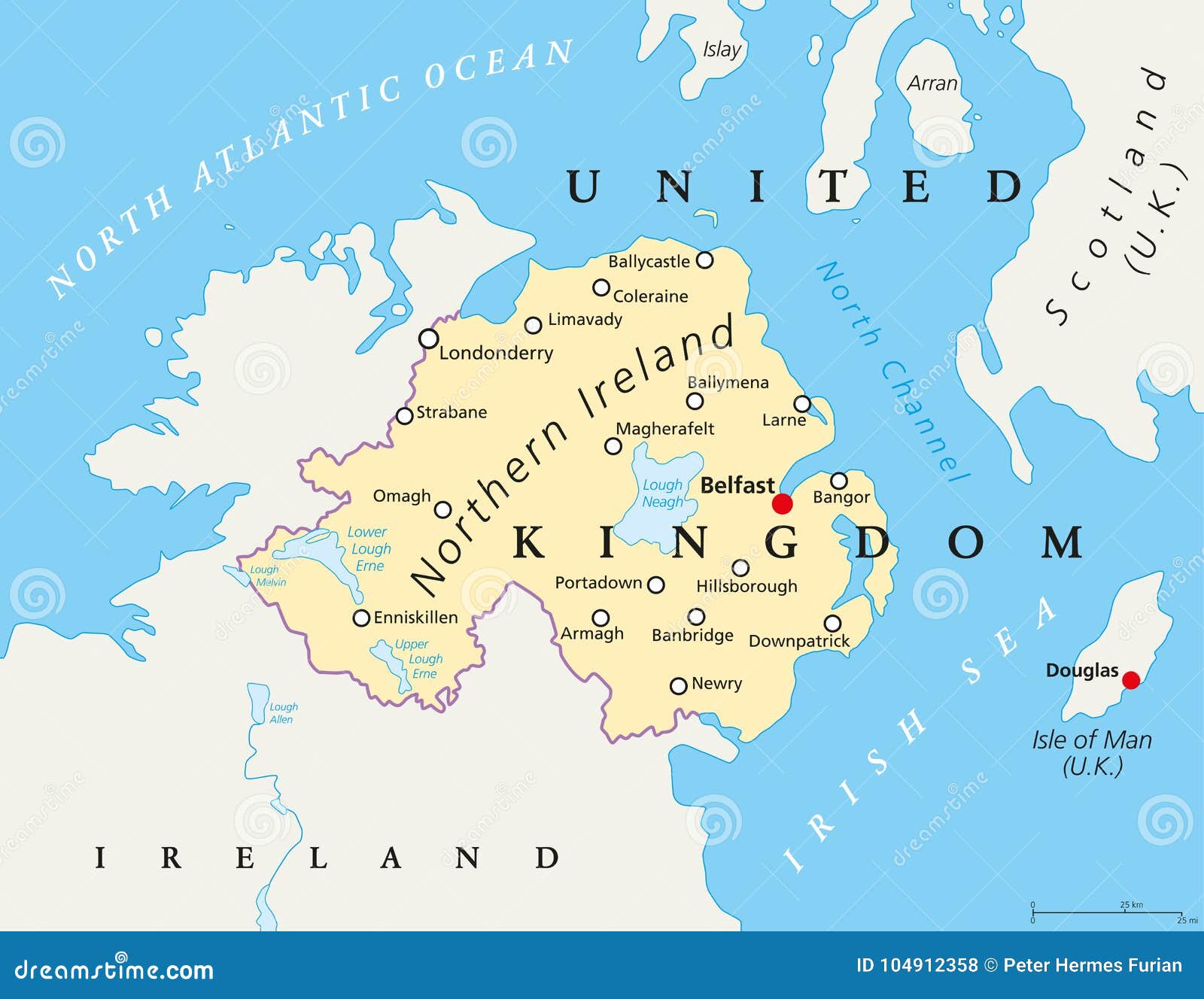 Carte Politique De L Irlande Du Nord Illustration De Vecteur Illustration Du Ile Grand Carte Politique De L Irlande Du Nord Illustration De Vecteur Illustration Du Ile Grand