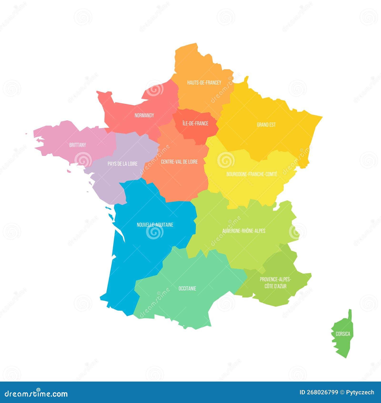 France Politique Carte  Politique Carte Du France