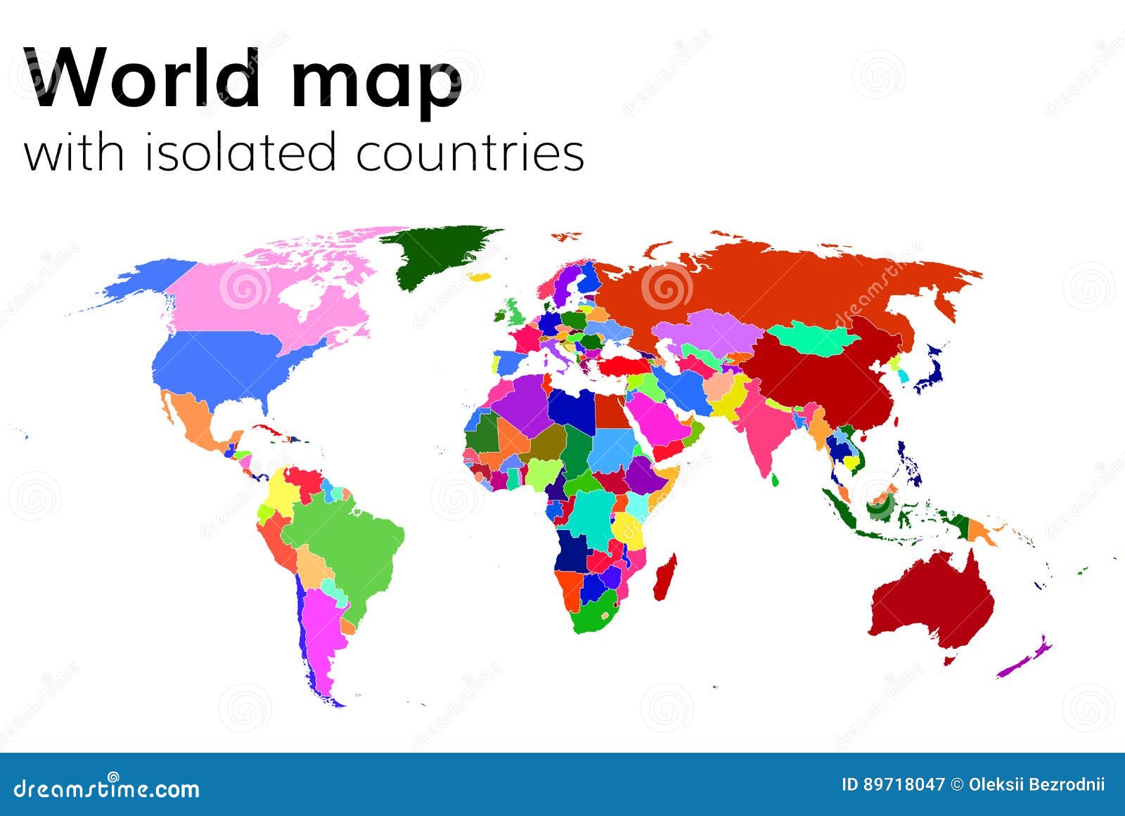 Carte Politique Du Monde Avec Les Pays Et Les Continents D