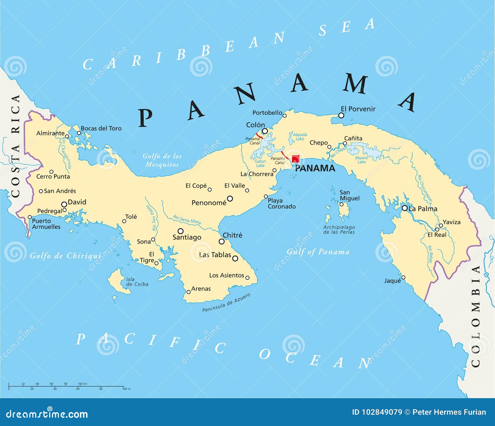 panama city carte