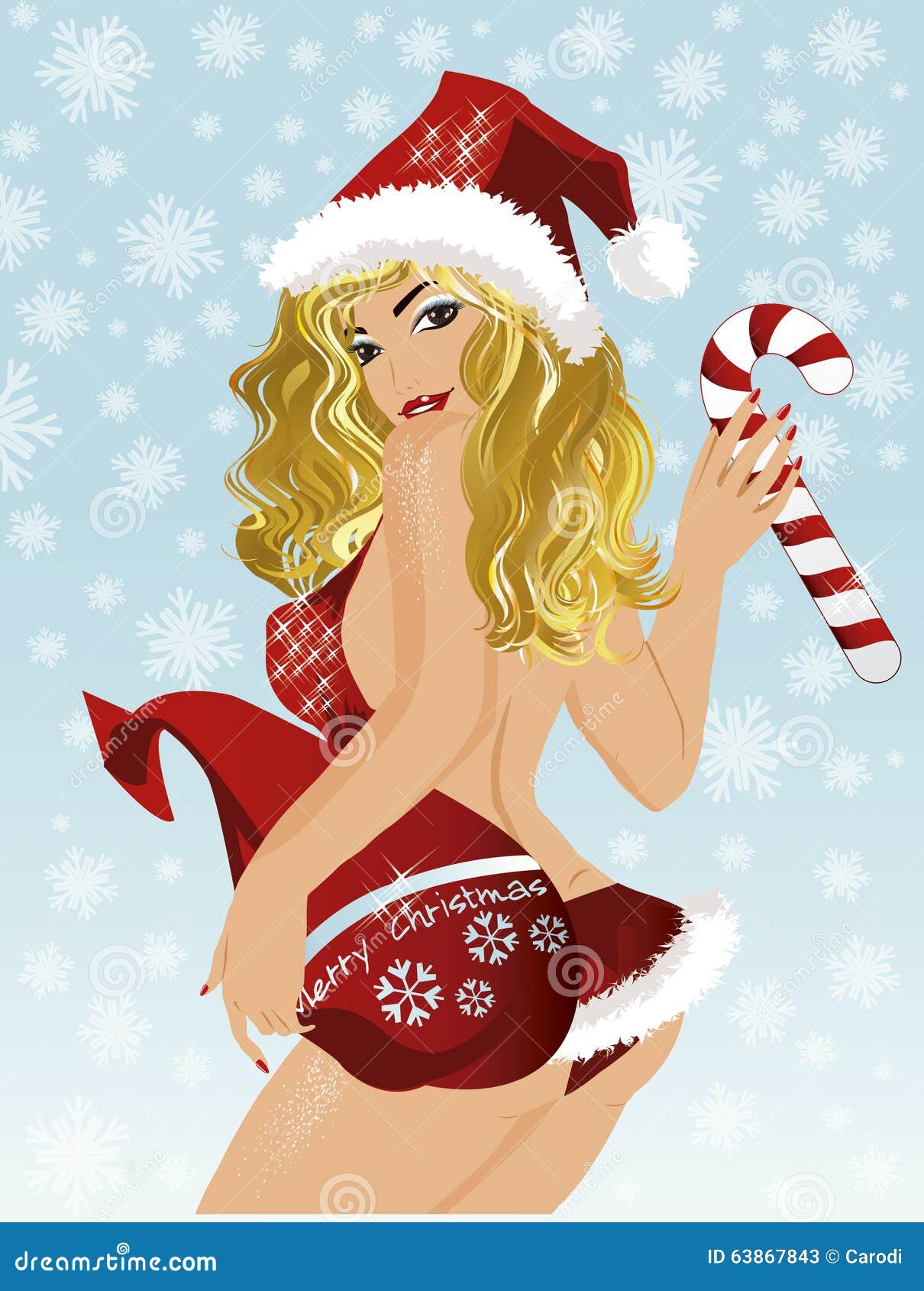 Carte Sexy De Fille De Santa Illustration Stock Illustration Du Chapeau Fond Carte Sexy De Fille De Santa Illustration Stock Illustration Du Chapeau Fond