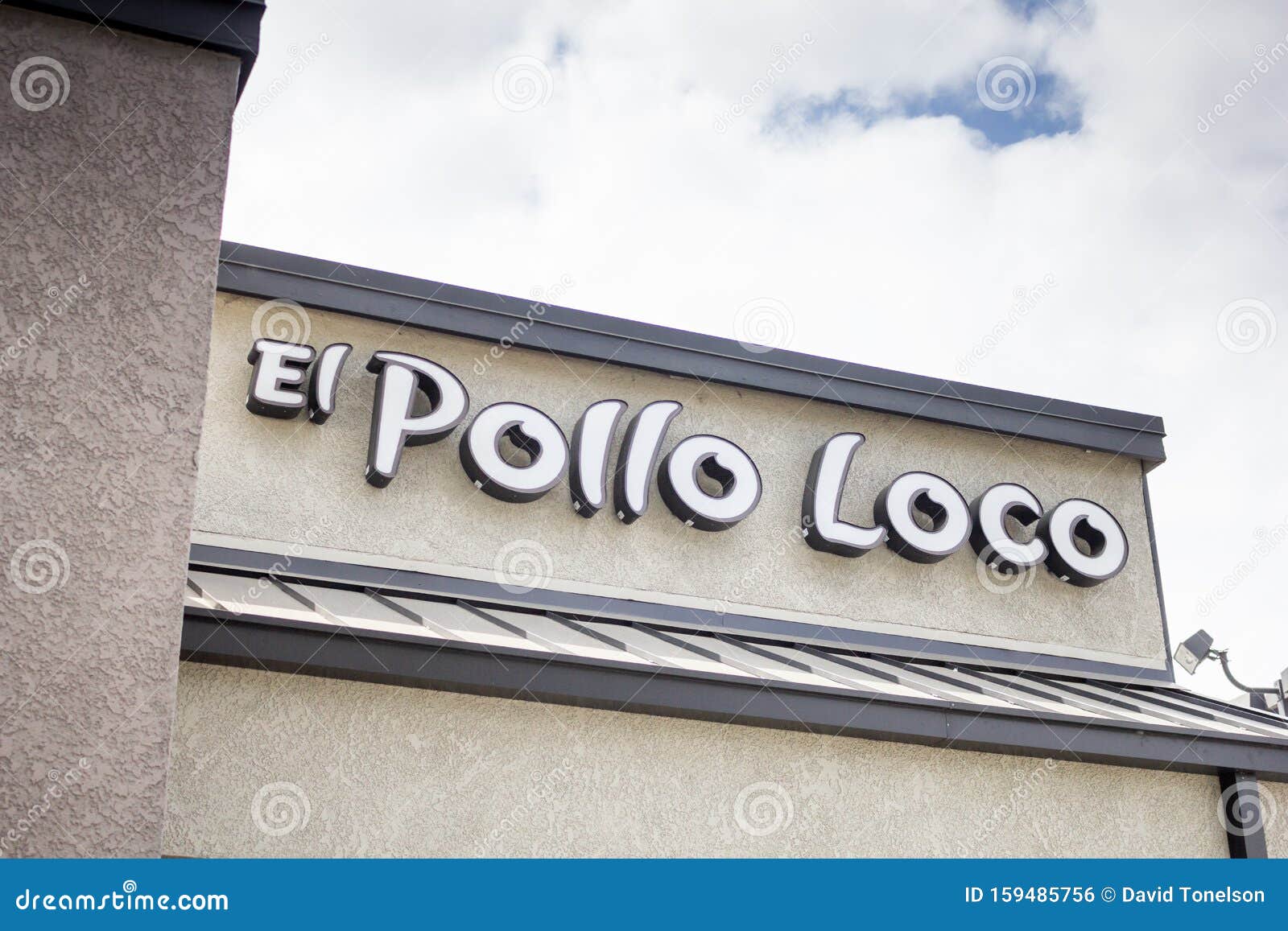 Cartel Del Restaurante El Pollo Loco Foto editorial - Imagen de cene, pollo:  159485756