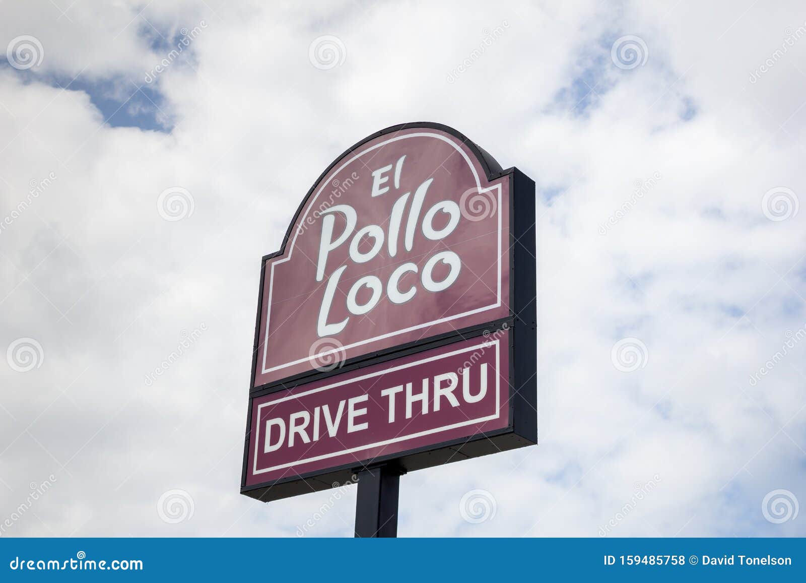 Cartel Del Restaurante El Pollo Loco Foto de archivo editorial - Imagen de  licencia, marca: 159485758