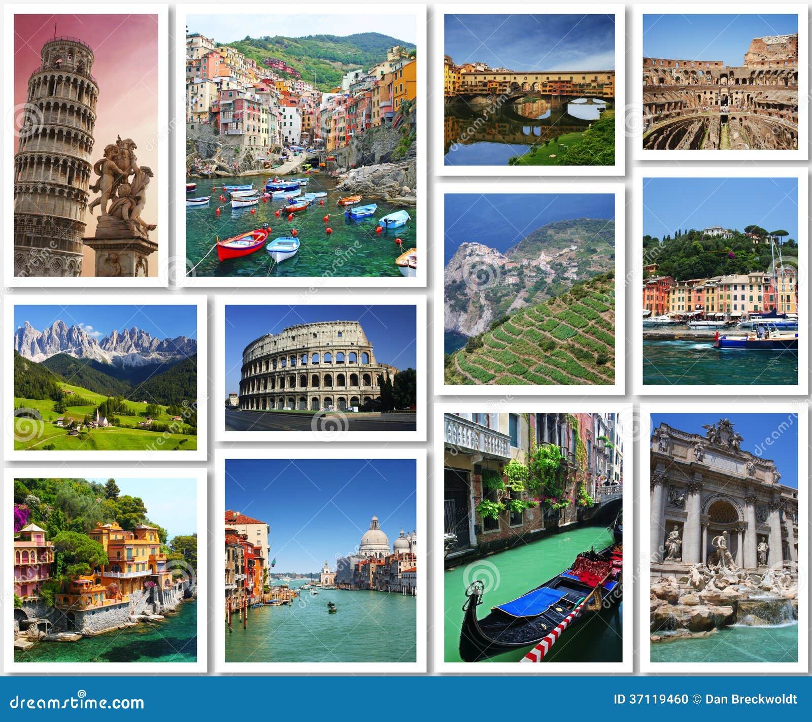 Italie Mini Carte Postale