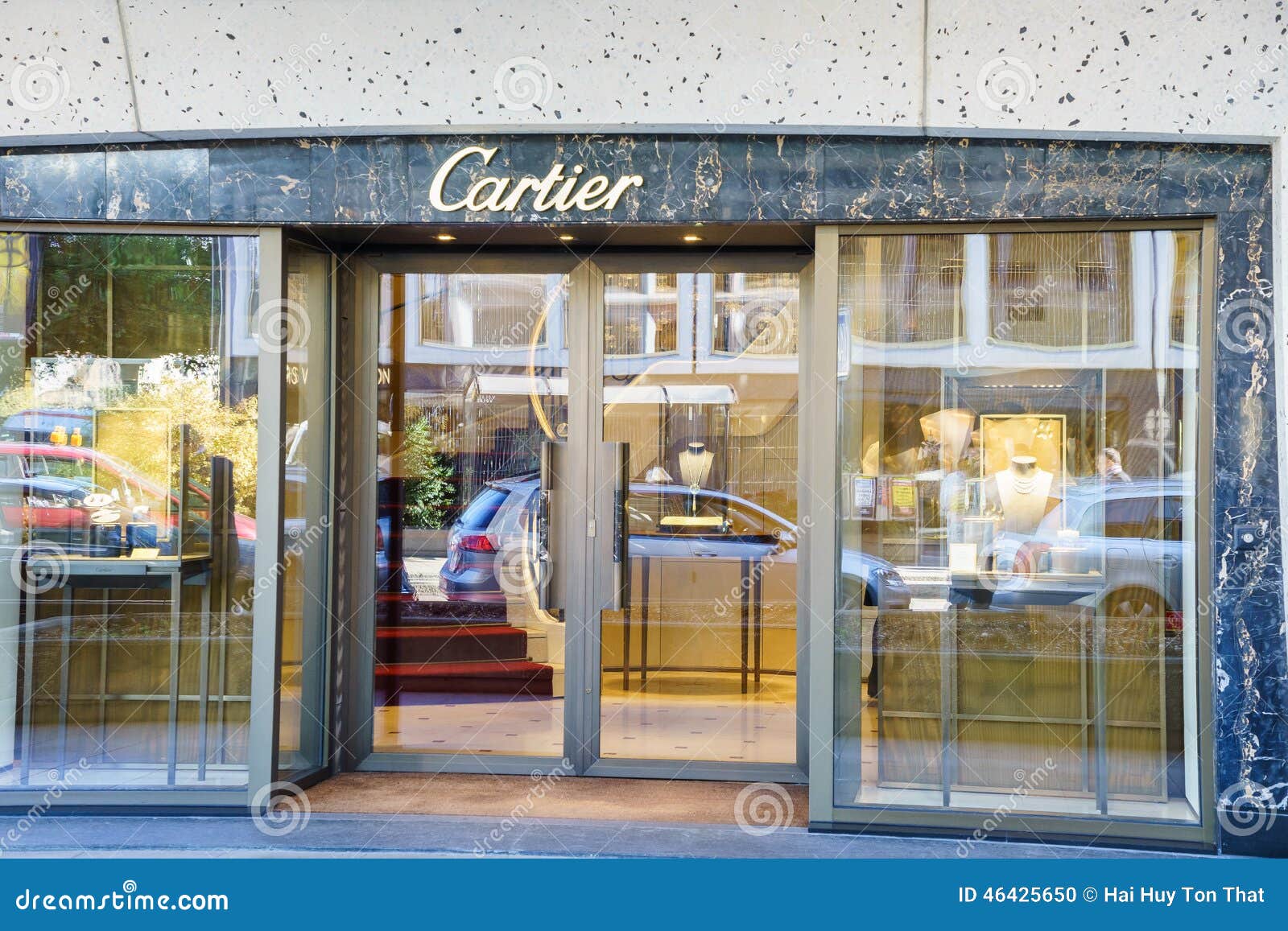 Cartier store editorial image. Image of 