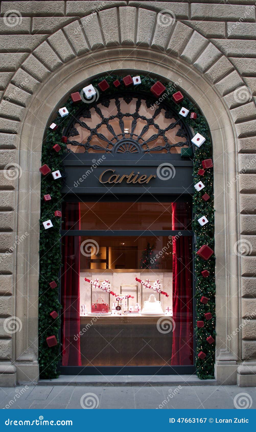 Cartier store window 2 editorial 