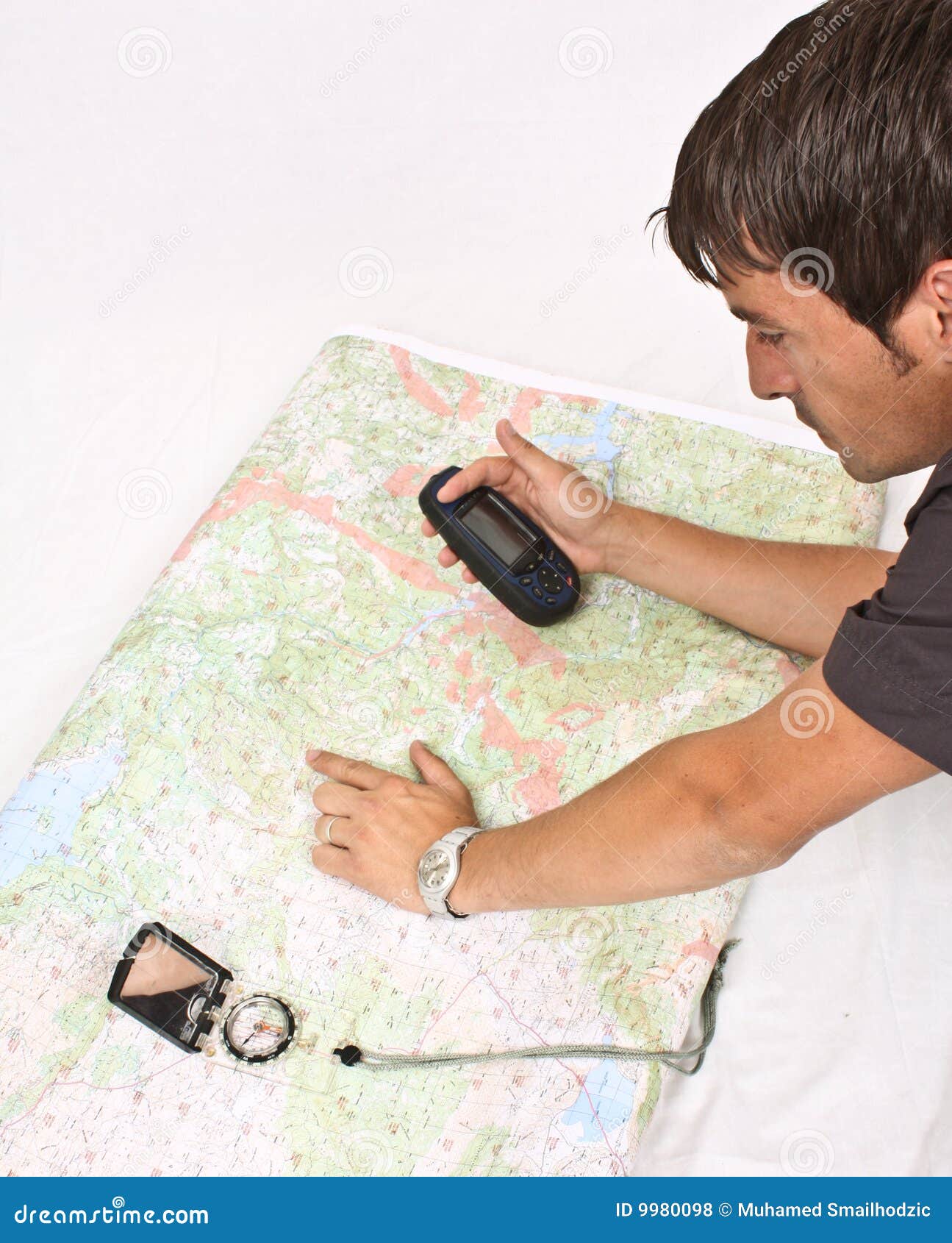 Cartografia fotografia stock. Immagine di strumento, esplori - 9980098