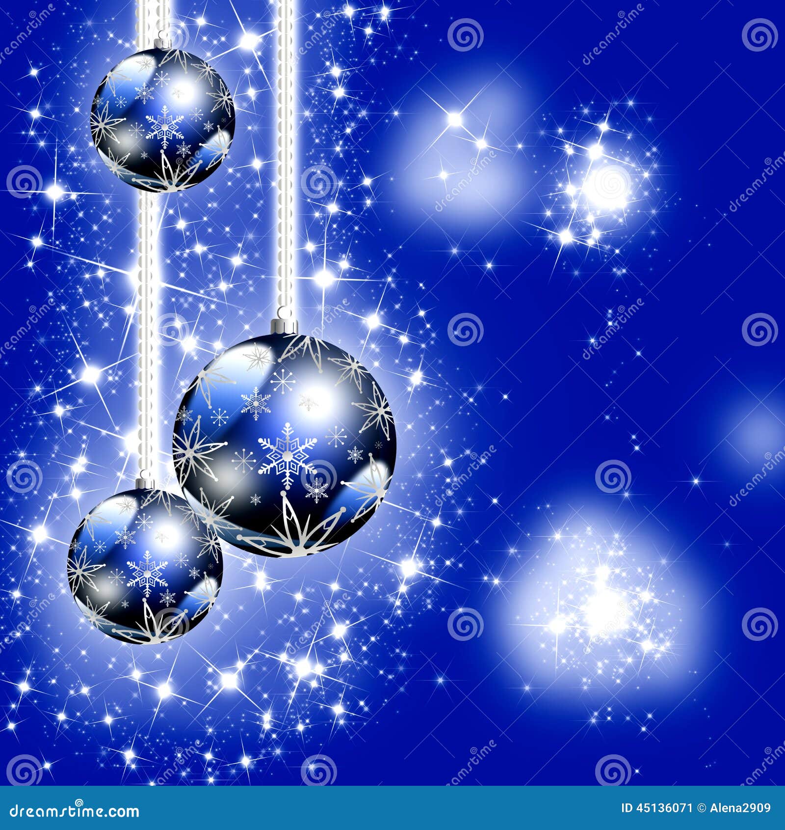 Vettoriale - Cartolina D'auguri Dell'albero Di Natale Blu E Bianco. Questa Immagine è Un'illustrazione. Image 57255049.