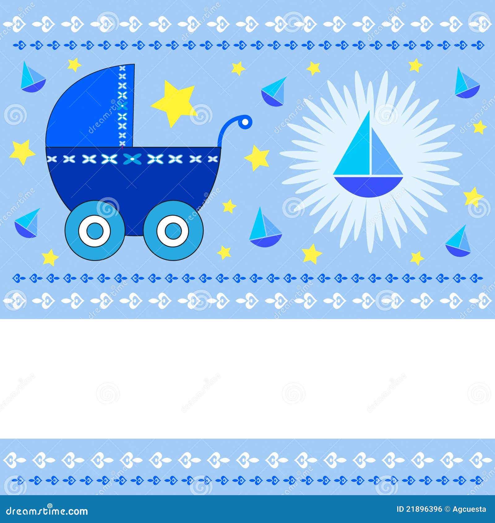 Cartolina D'auguri Del Neonato Illustrazione di Stock ... Cartolina D'auguri Del Neonato Illustrazione di Stock ...