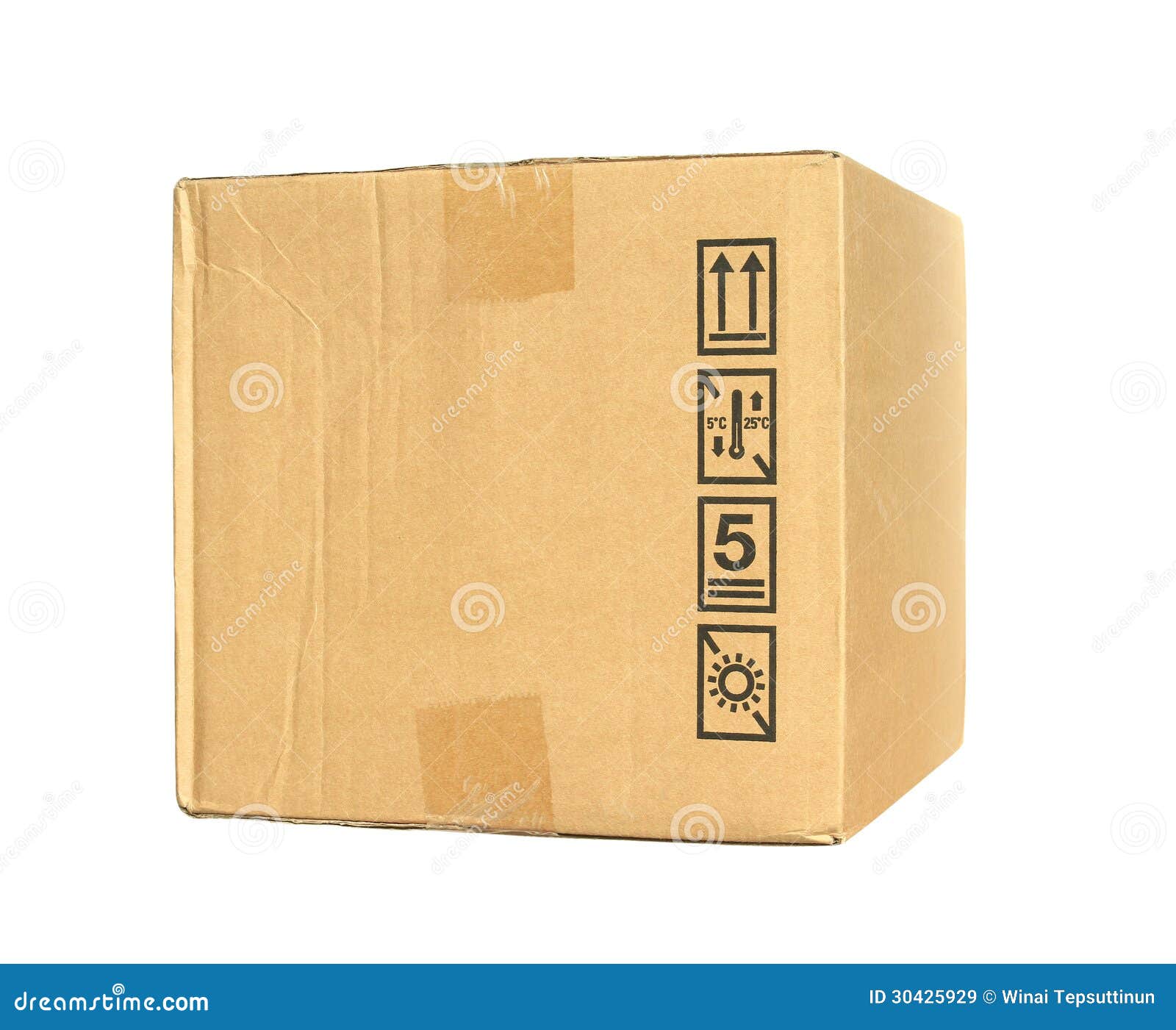 Carton Box Picture. Image: 30425929