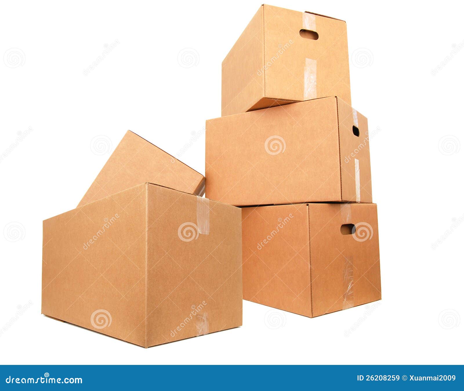 Carton boxes stock image. Image of carton, package, boxes 26208259