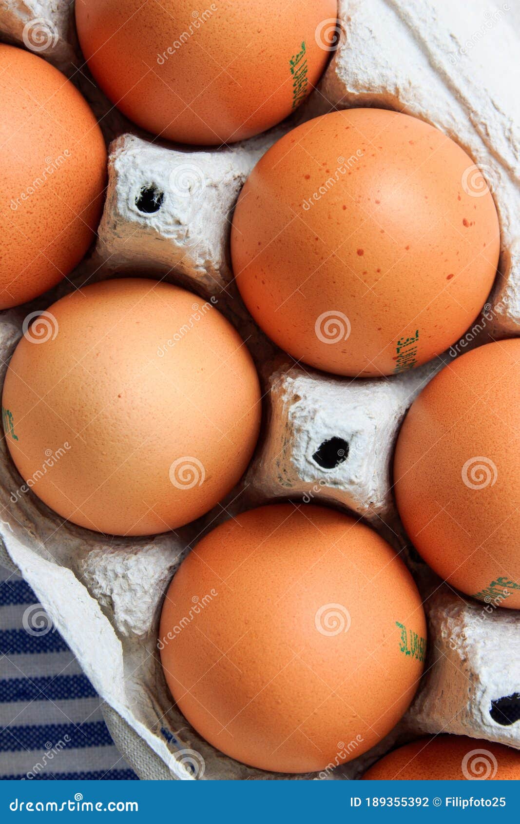 Carton of eggs stock photo. Image of fresh, ingredients 189355392