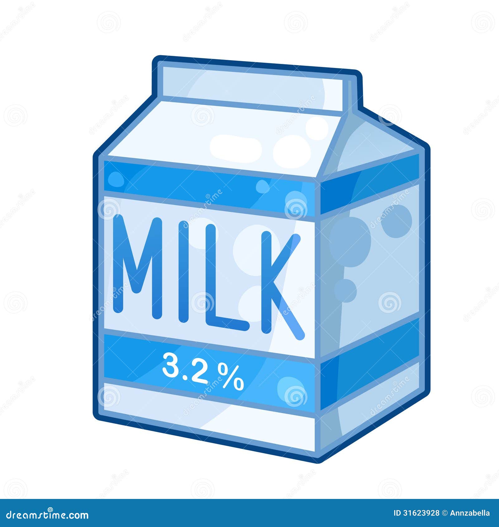 school white milk carton