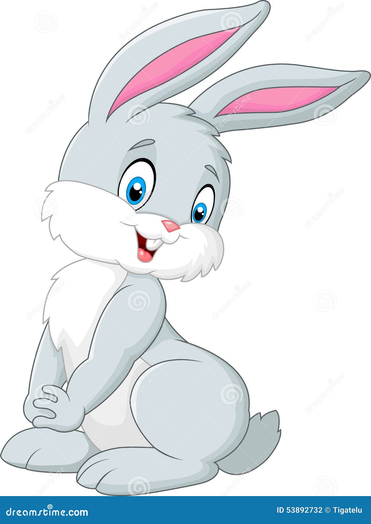 cartoon adorable rabbit