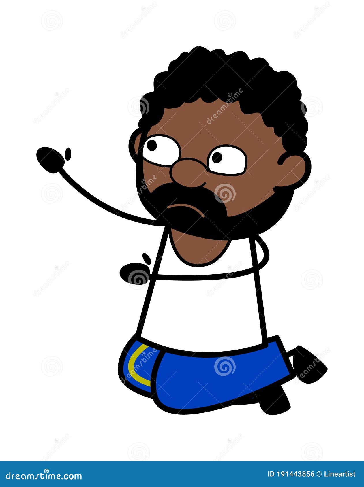 Cartoon African American Man Begging Stock Illustration - Illustration of character, black: 191443856 Cartoon African American Man Begging Stock Illustration - Illustration of character, black: 191443856