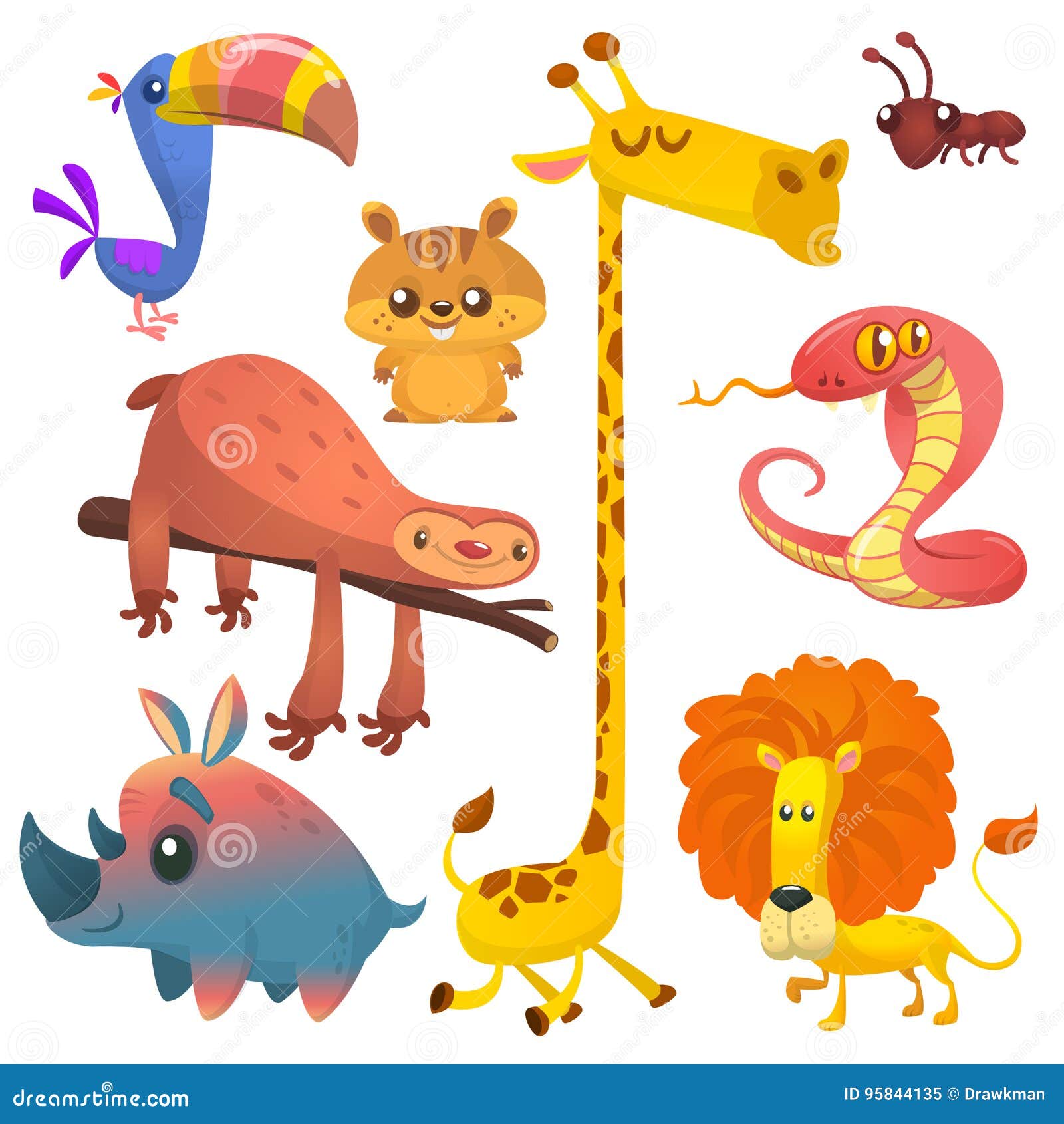 Jungle Animals Stock Illustrations – 61,689 Jungle Animals Stock  Illustrations, Vectors & Clipart - Dreamstime
