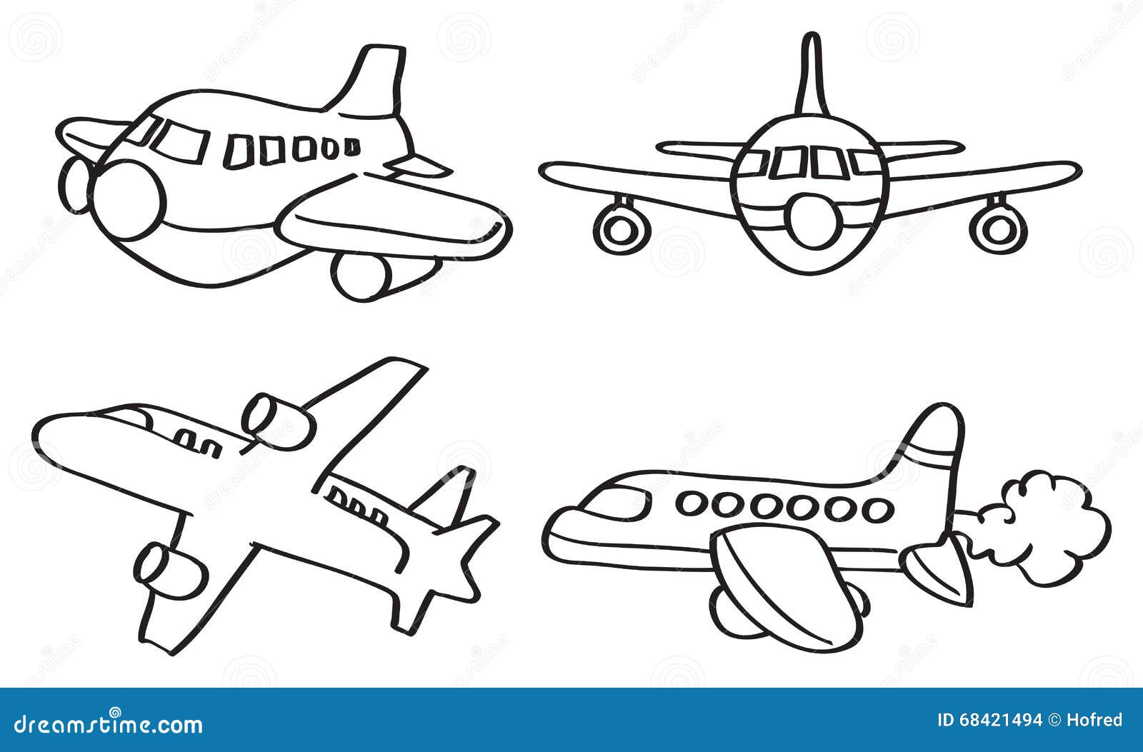 100000 Airplane drawing Vector Images  Depositphotos