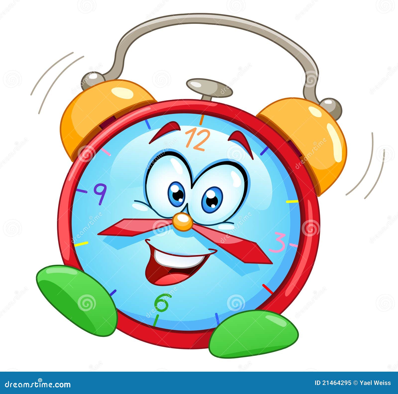 free animated alarm clock clipart