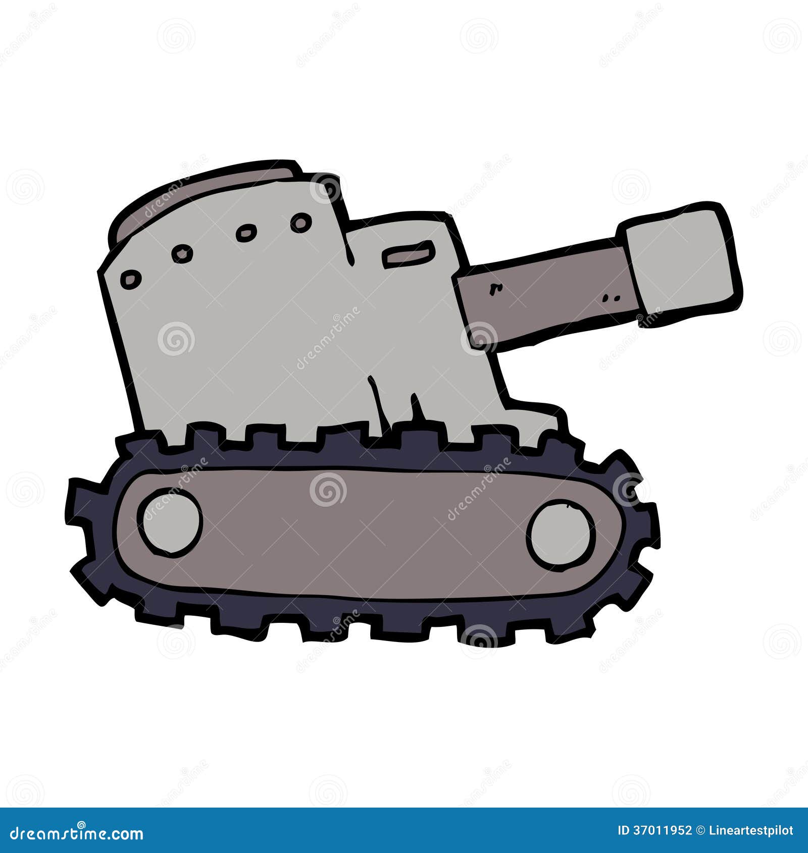 Cartoon army tank stock vector. Illustration of tank - 37011952