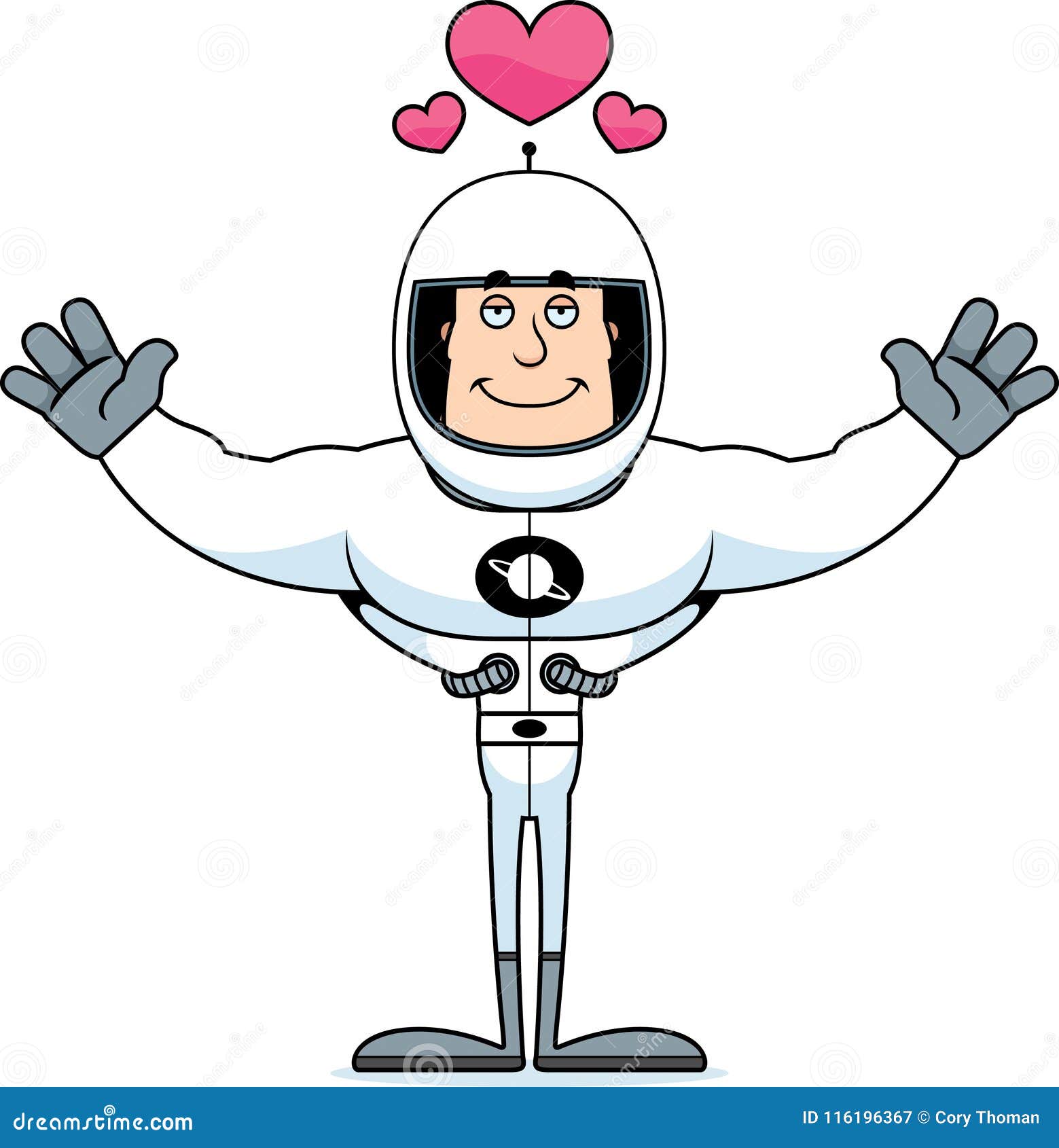 Premium Vector  Cute couple astronauts hug art illustrations
