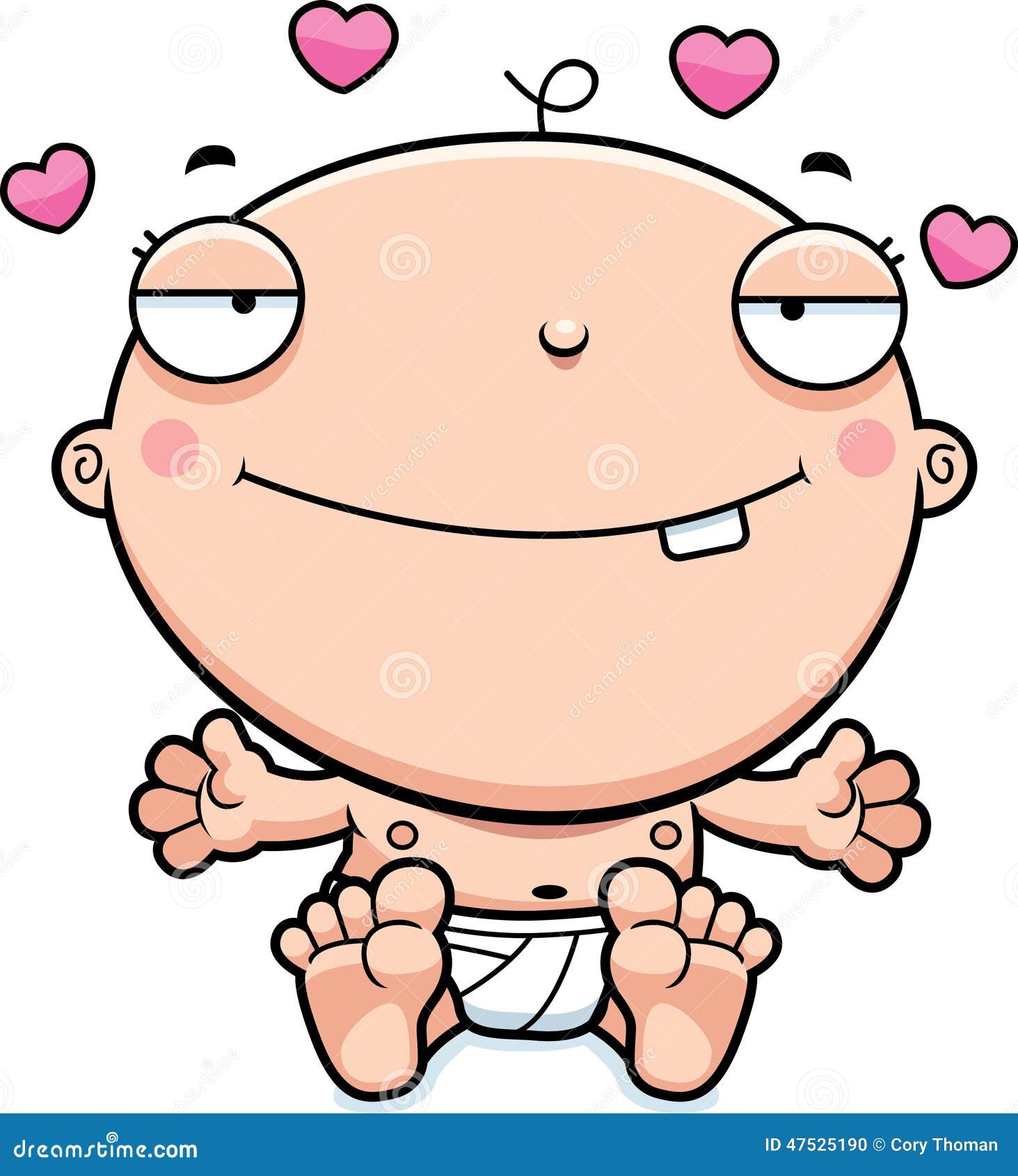 Cartoon Baby Boy Love stock vector. Illustration of kids - 47525190
