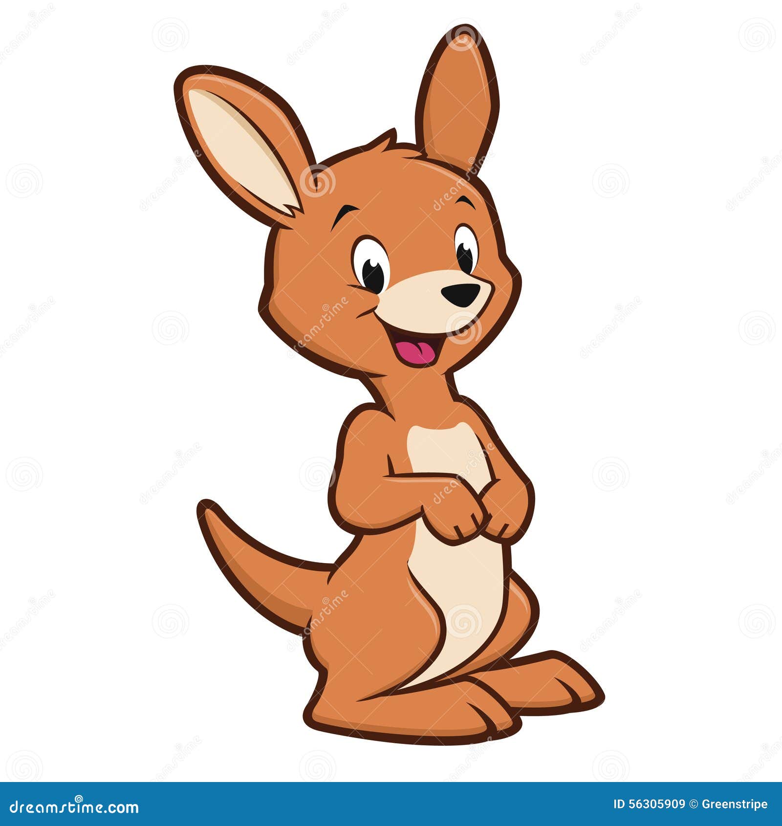 kangaroo face clipart - photo #33