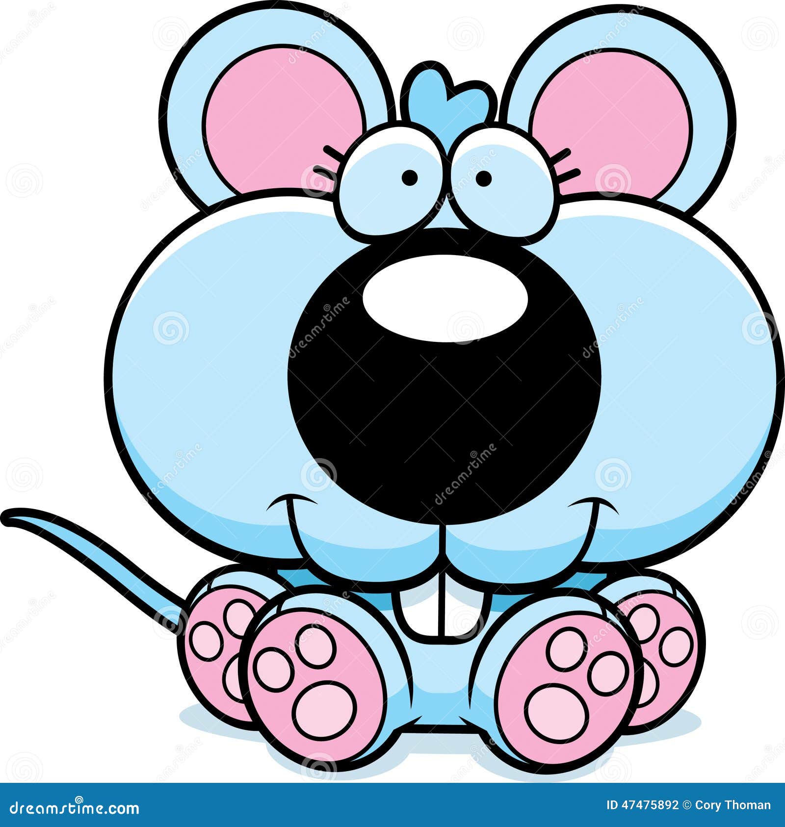 cute baby mouse clipart